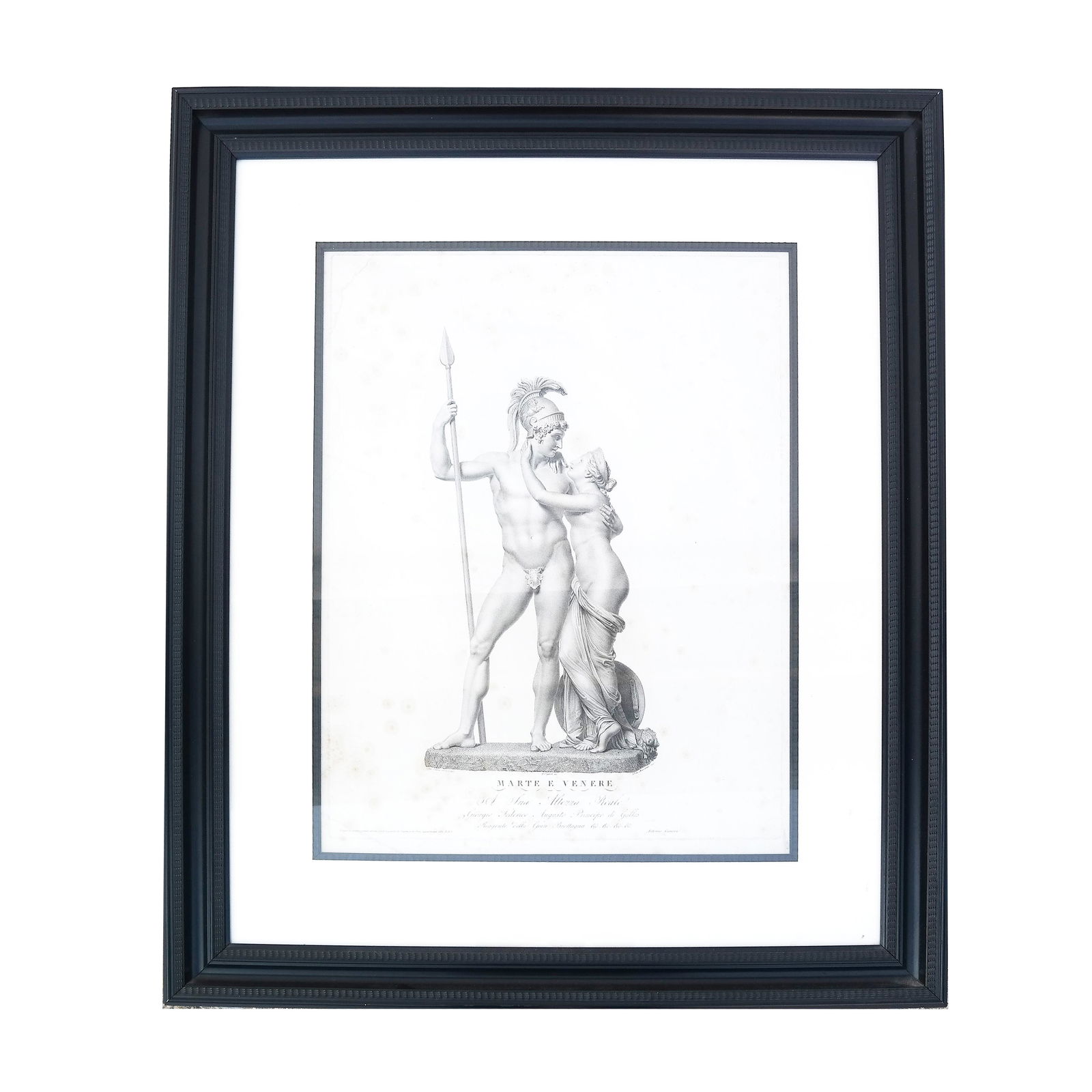 Engraving of Mars & Venus, After Antonio Canova (1 of 8)
