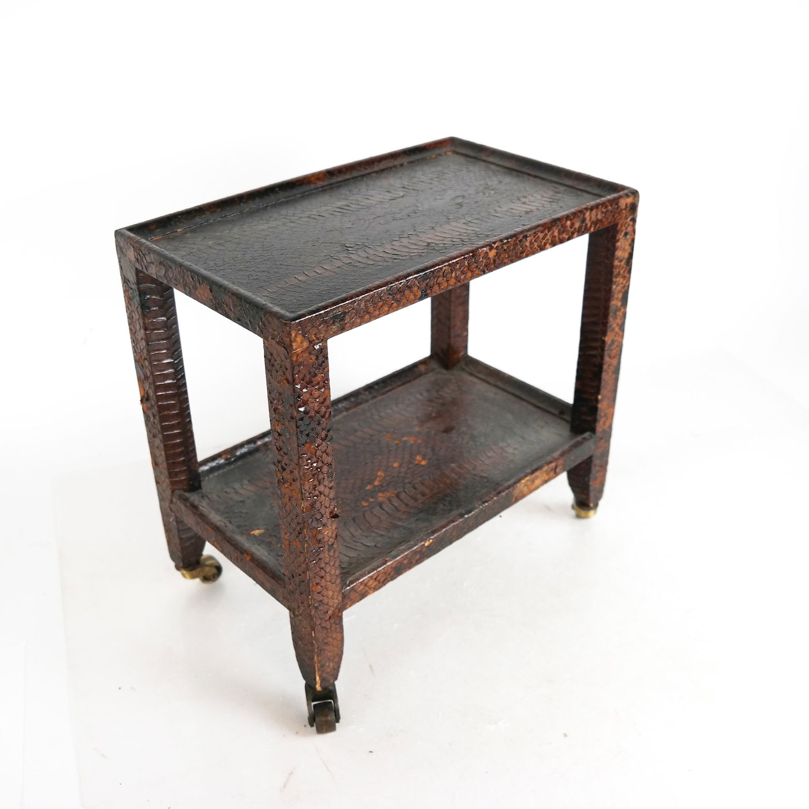 Karl Springer Small 2-Tier Stand (1 of 8)