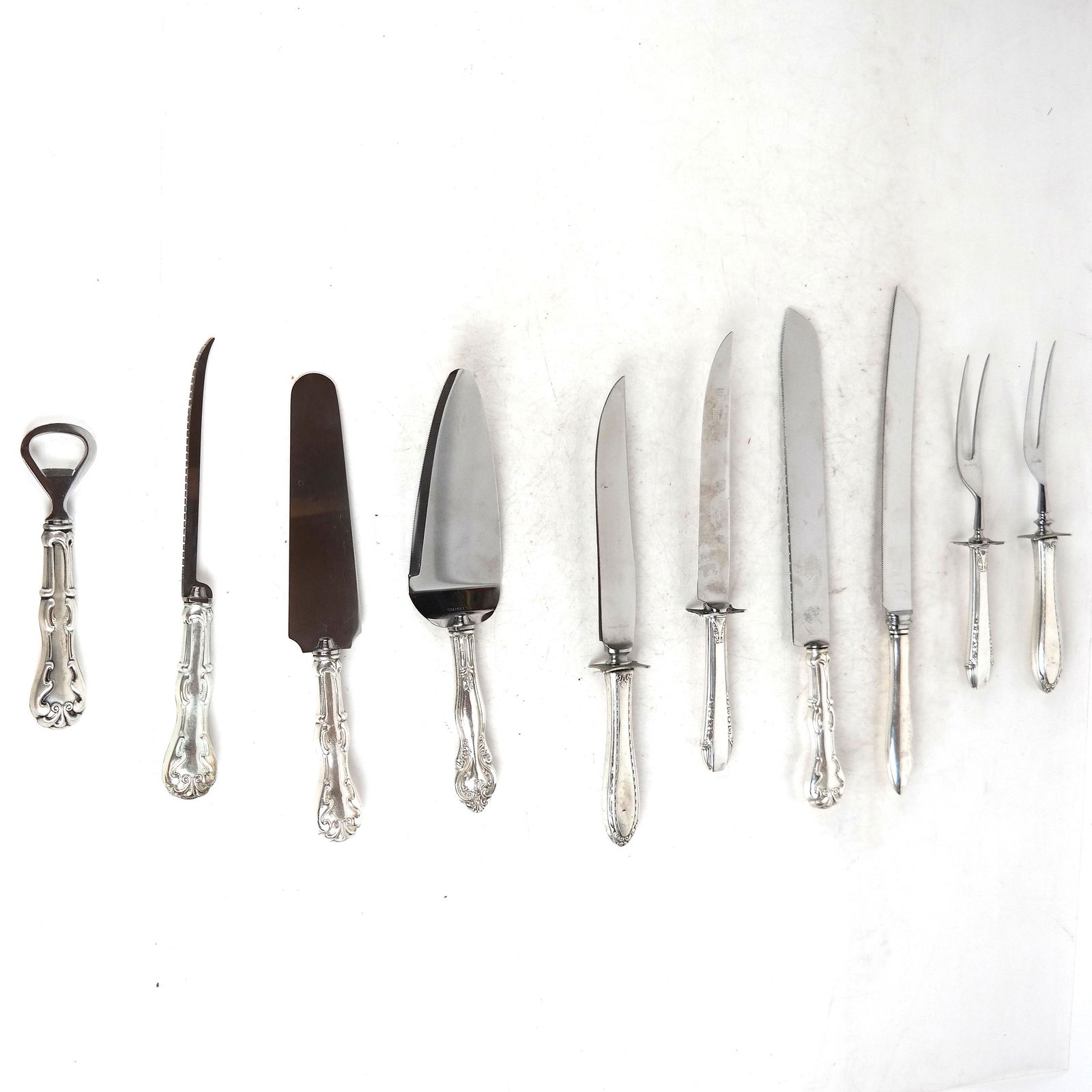 Sterling Silver (8) and Silver Plate (2) Items (1 of 8)