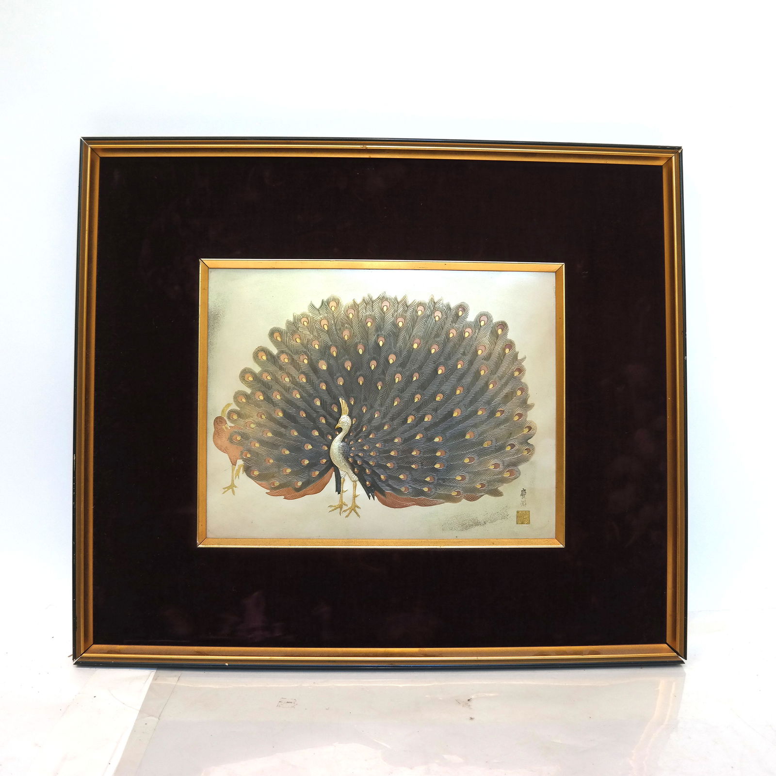 Japanese Colored Metal Artwork (1 of 5)