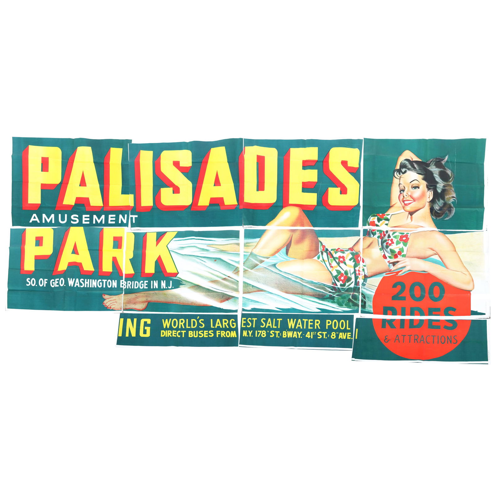 "Palisades Park" Giant Advertising Poster (1 of 15)