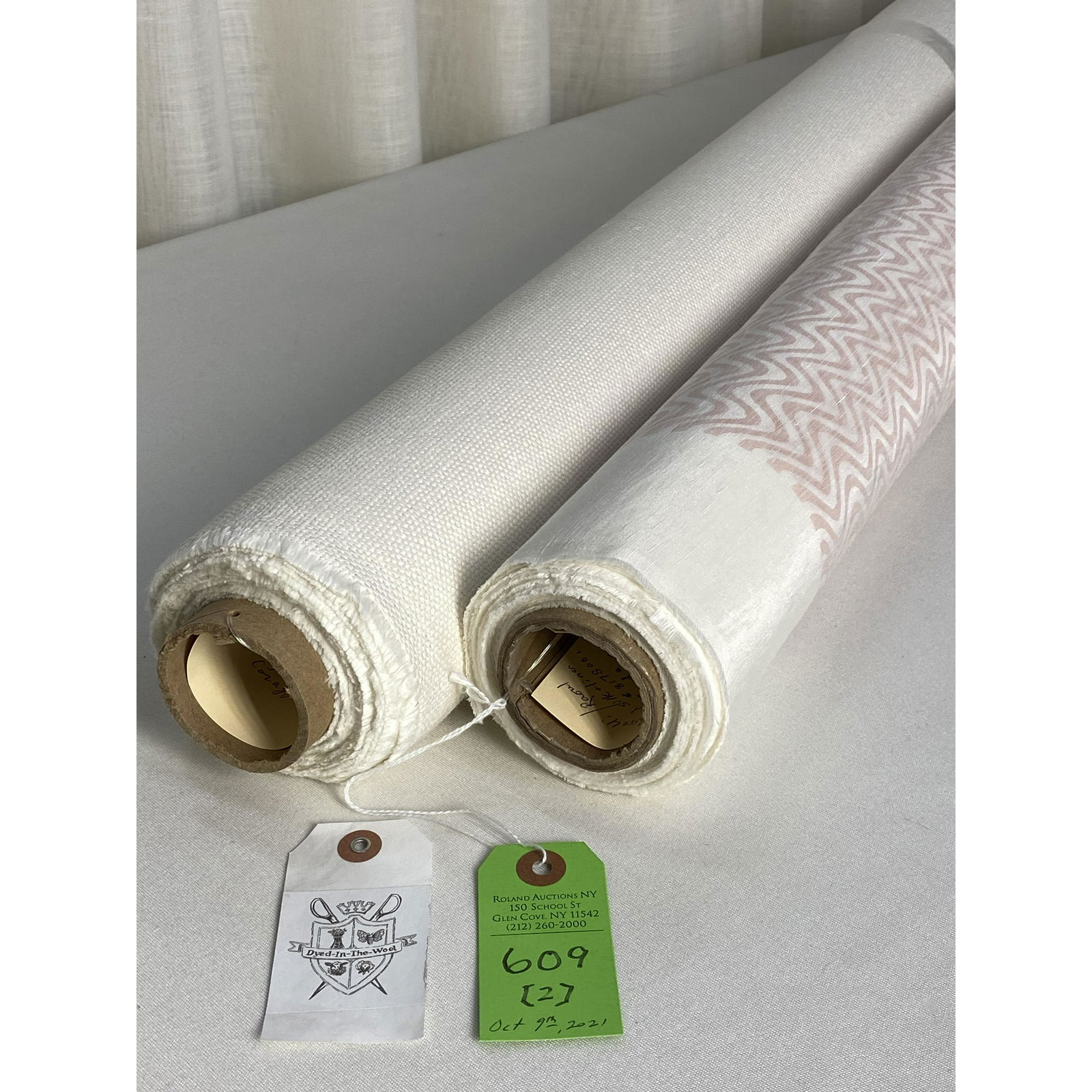 J. Rosselli Sheer and Coraggio Linen Fabric (1 of 6)