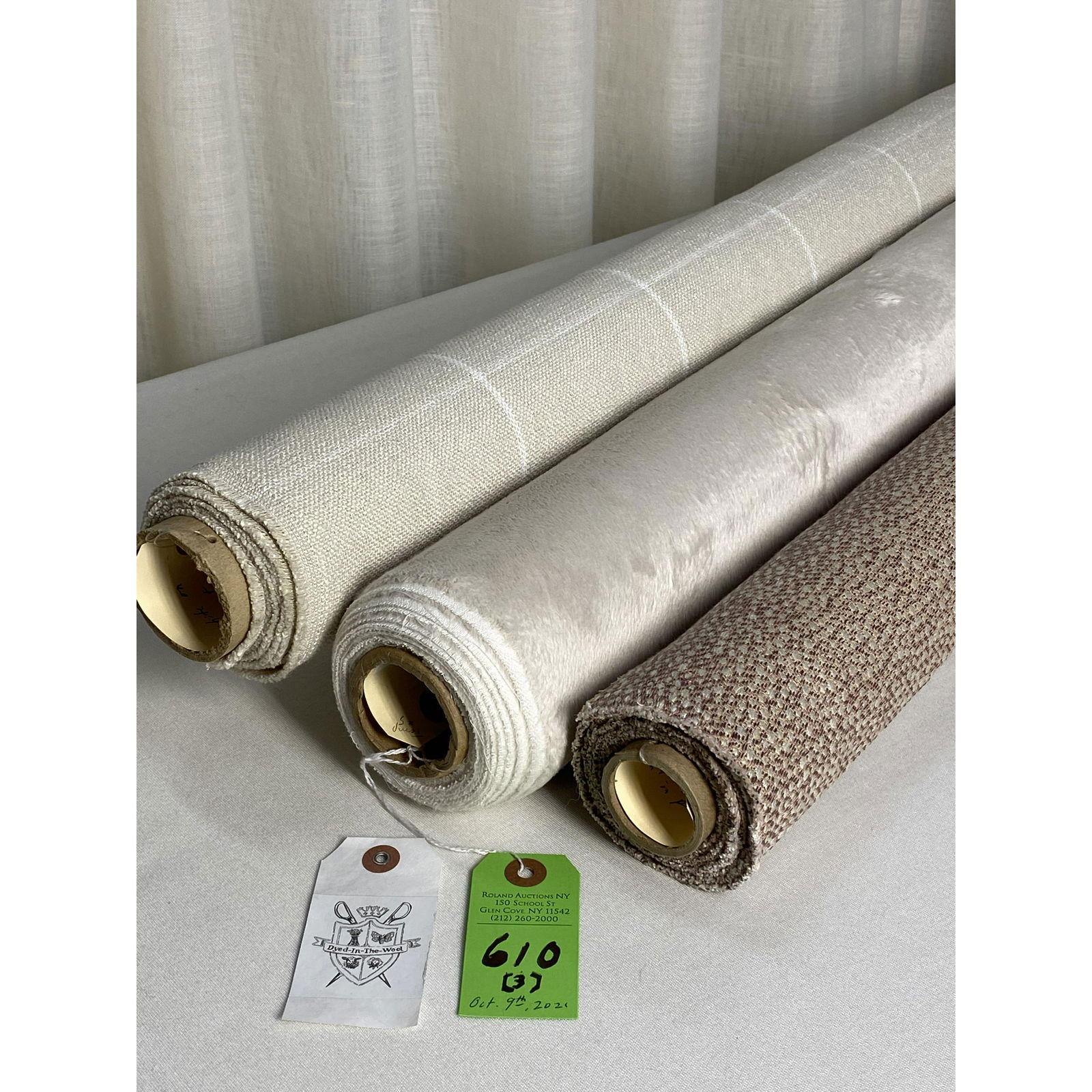 Rubelli Faux Fur, J. Shorto and Plaid Fabric (1 of 5)