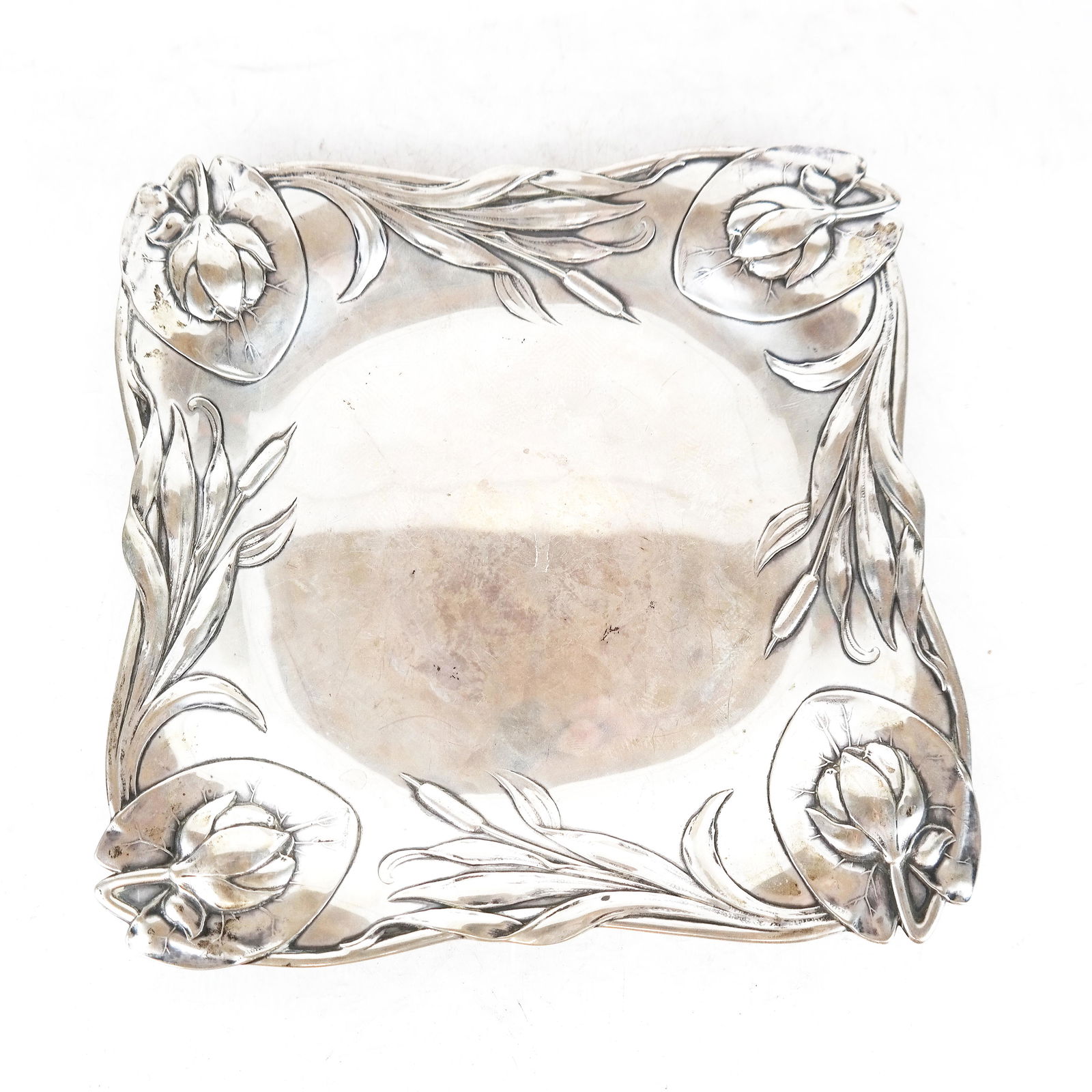 Art Nouveau Continental Silver Dish (1 of 7)