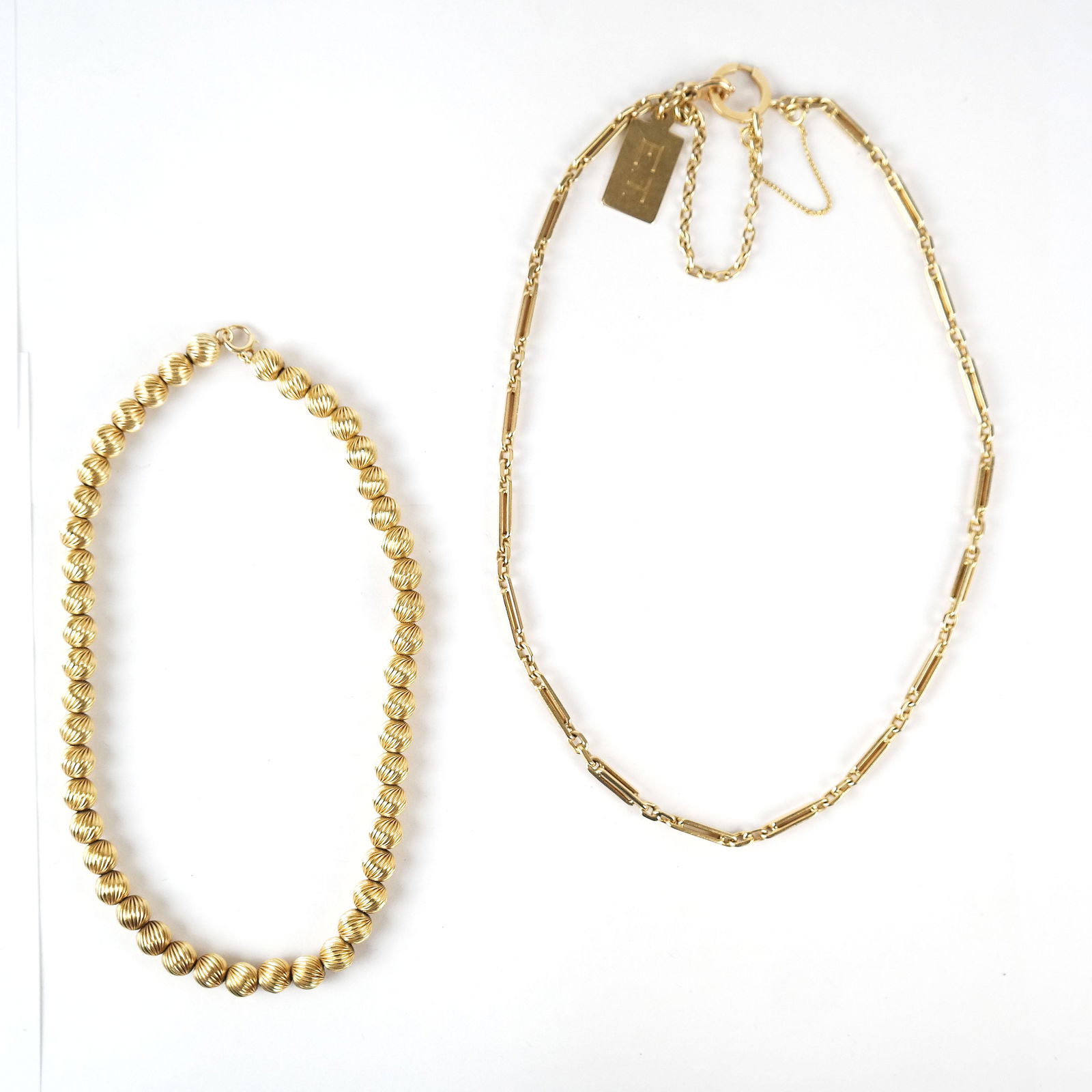 Two 14K Yellow Gold Chains (1 of 12)