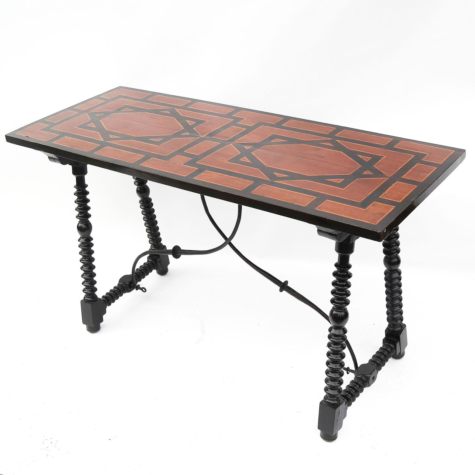 17th C. Continental Baroque Inlaid Table (1 of 7)