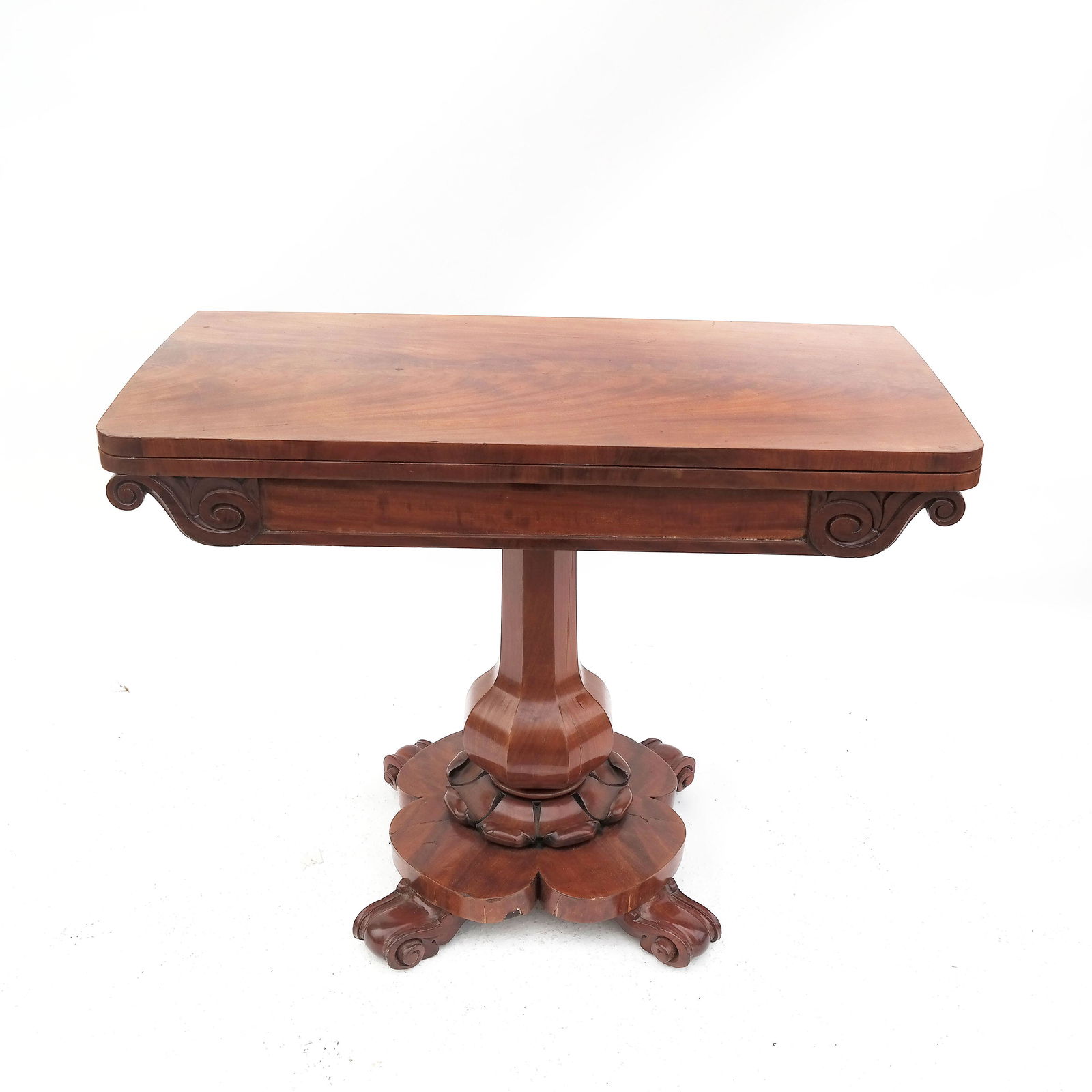 Empire Mahogany Flip Top Games Table (1 of 9)