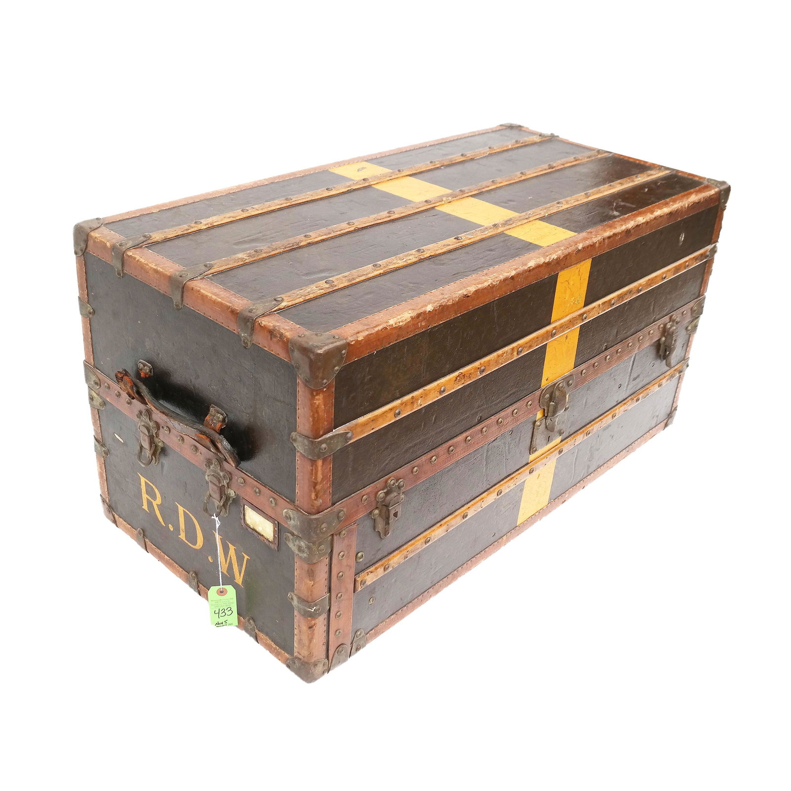 Vintage Louis Vuitton Steamer Trunk (1 of 14)