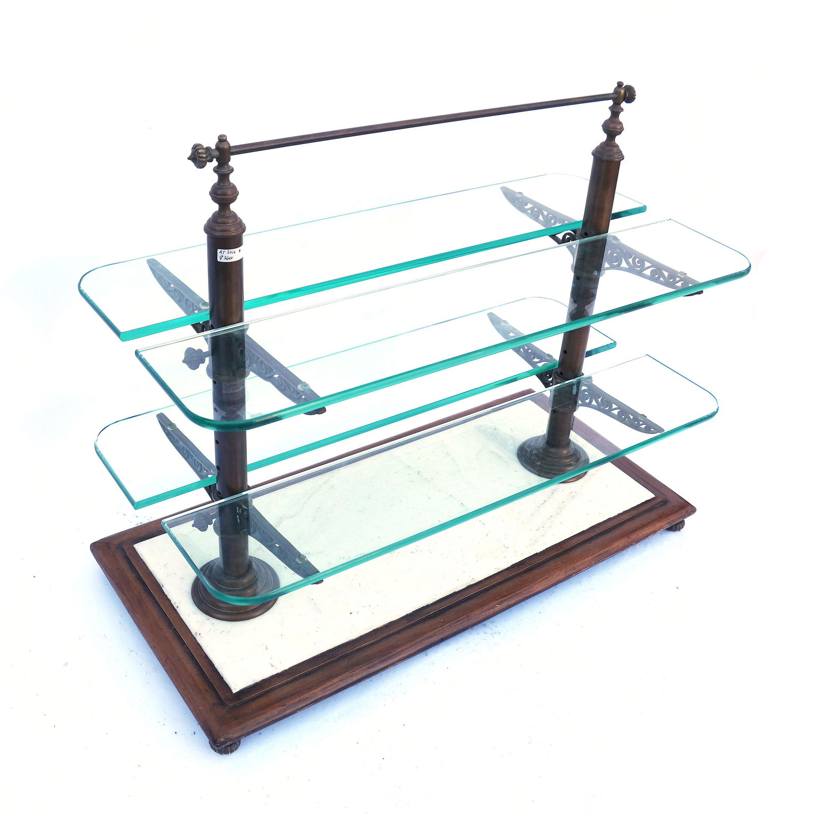 French Bronze Table Top Baker's Rack (1 of 17)