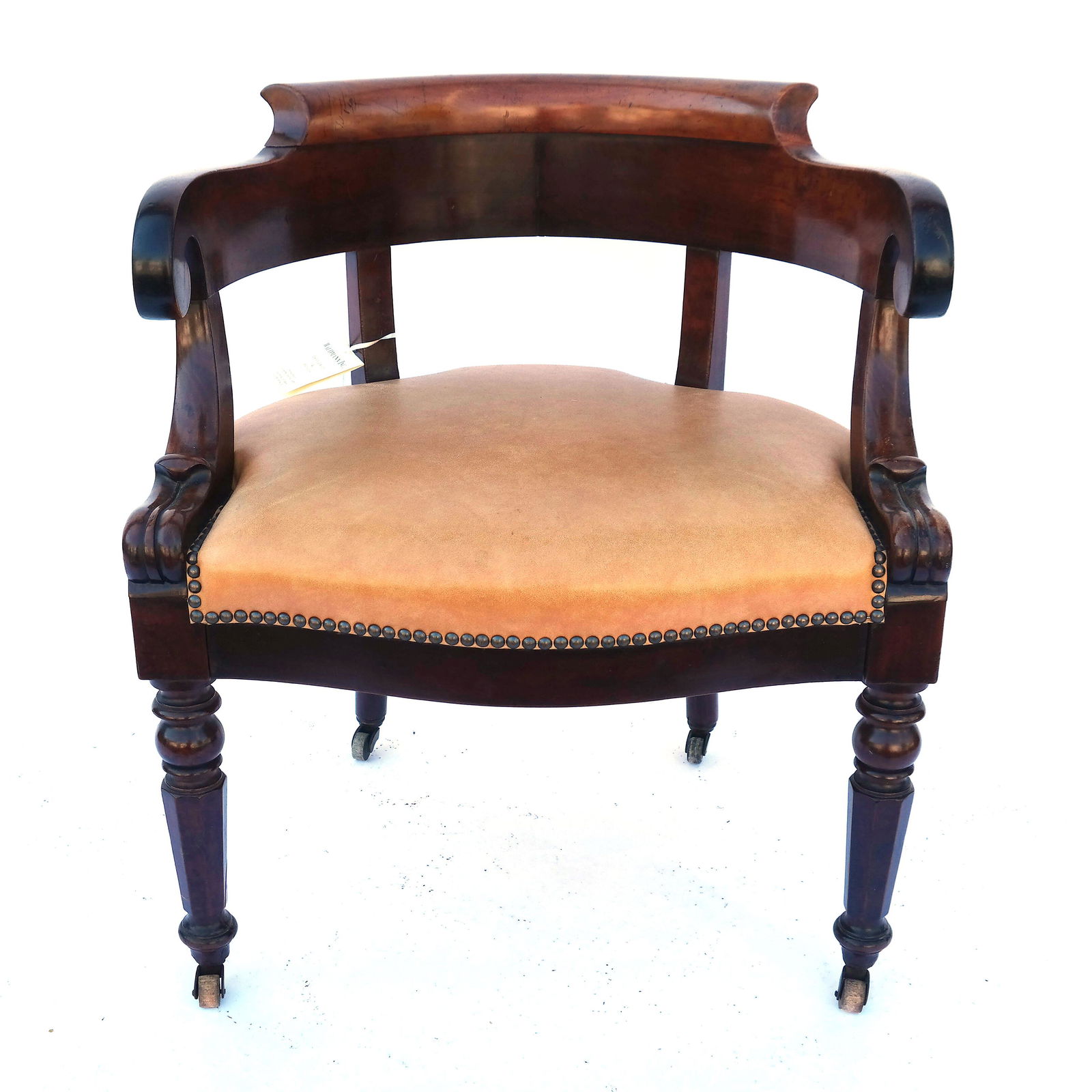 Antique English Tub Chair (1 of 10)