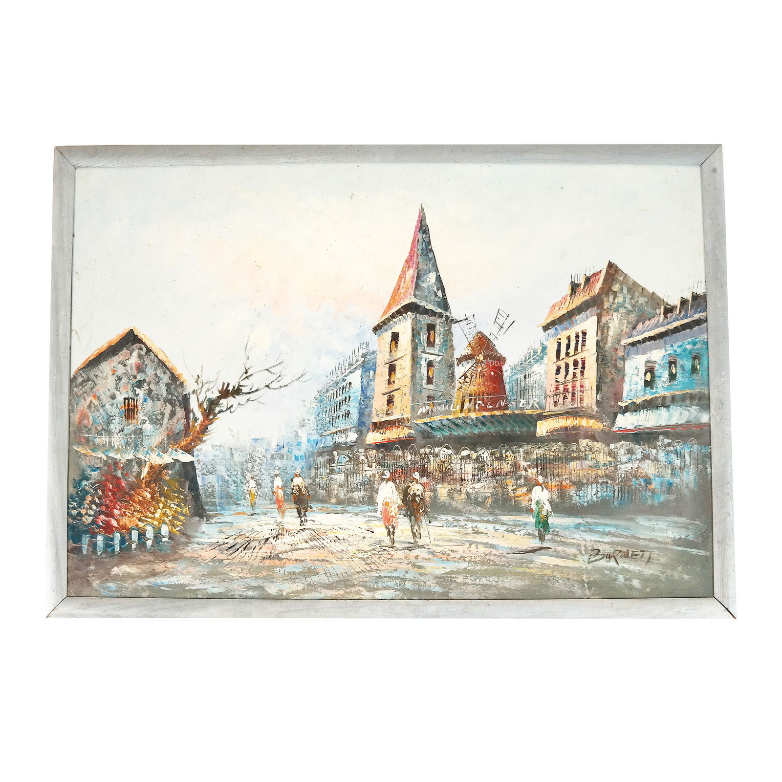 Caroline BURNETT: "Moulin Olnser" - Oil Painting (1 of 6)