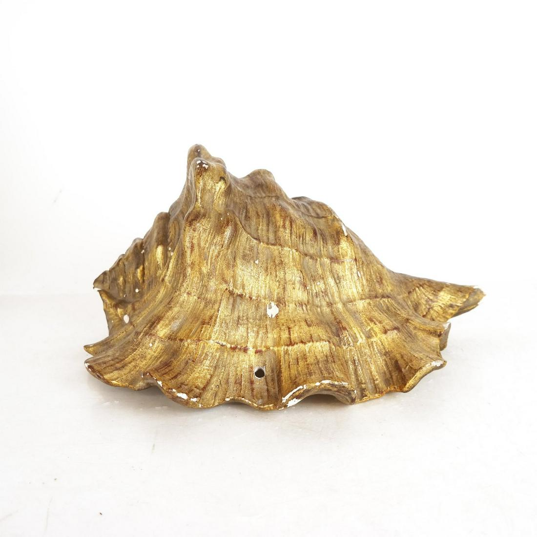 Mid-Century Grotto-Form Plaster Wall Mount (1 of 6)