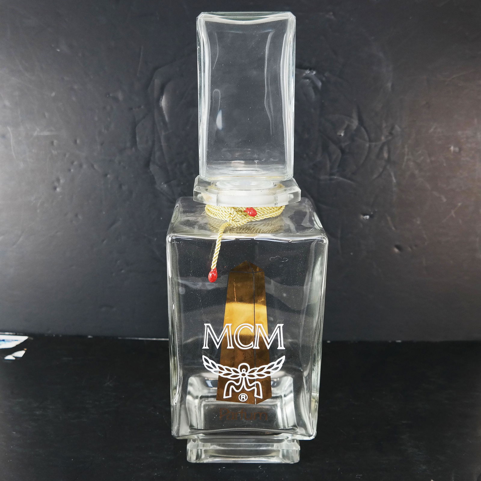 German Glass Perfume Factice Bottle (1 of 8)
