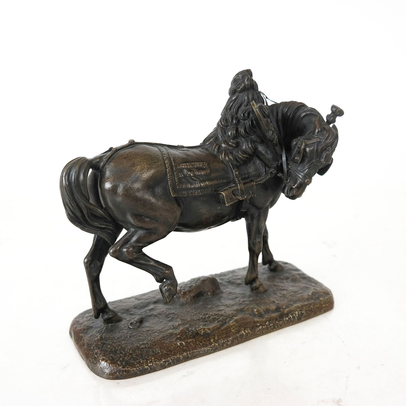 Jean-Francois Theodore GECHTER: Bronze Equestrian (1 of 8)