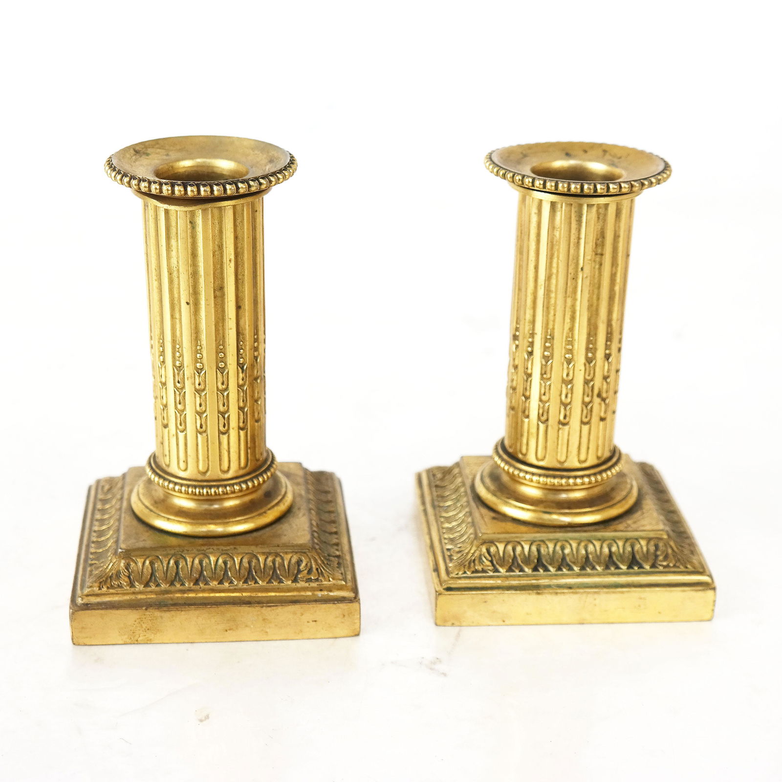 Pair French Neoclassical Candlesticks (1 of 7)