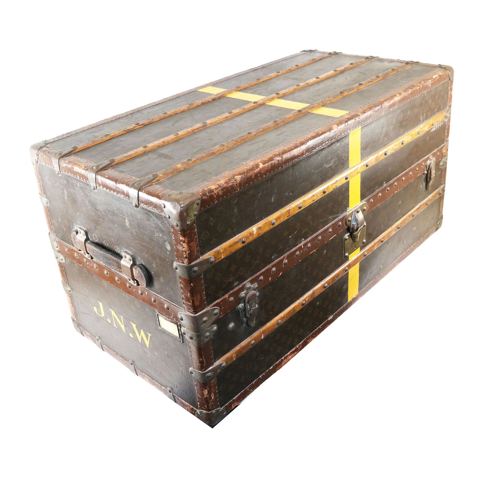 Louis Vuitton Monogram Canvas Steamer Trunk (1 of 15)