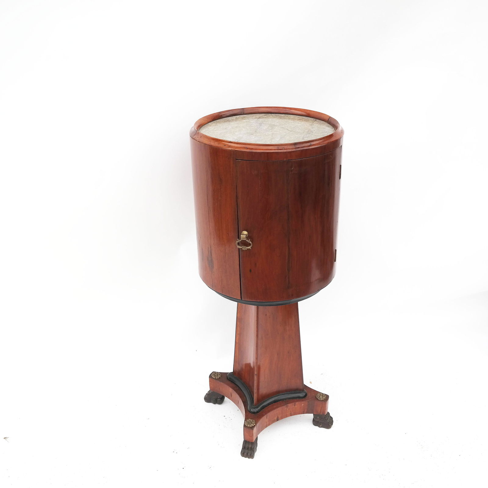 Regency Mahogany Bedside Table (1 of 9)