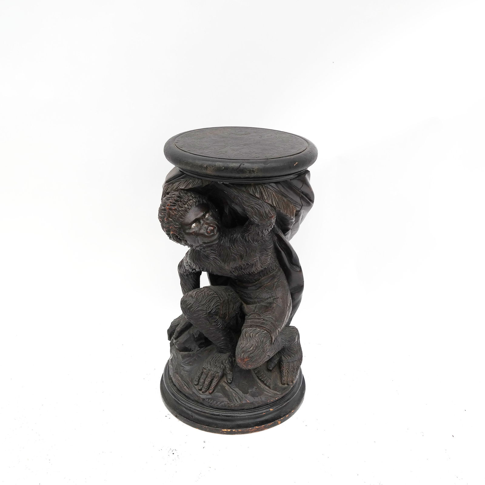 Carved Monkey Low Table (1 of 7)