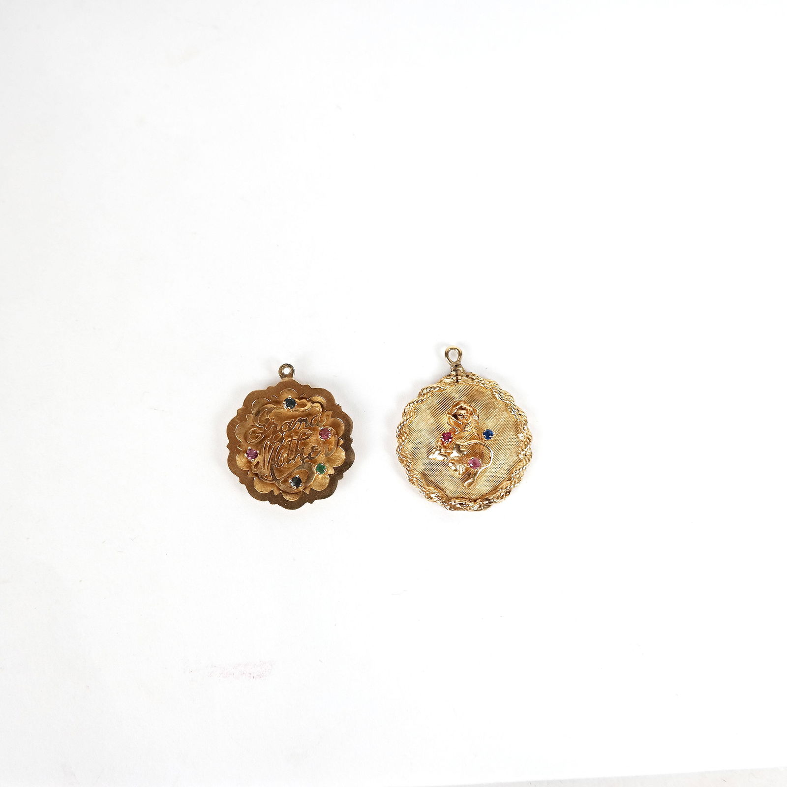 Two Vintage 14K Gold Charms / Pendants (1 of 10)
