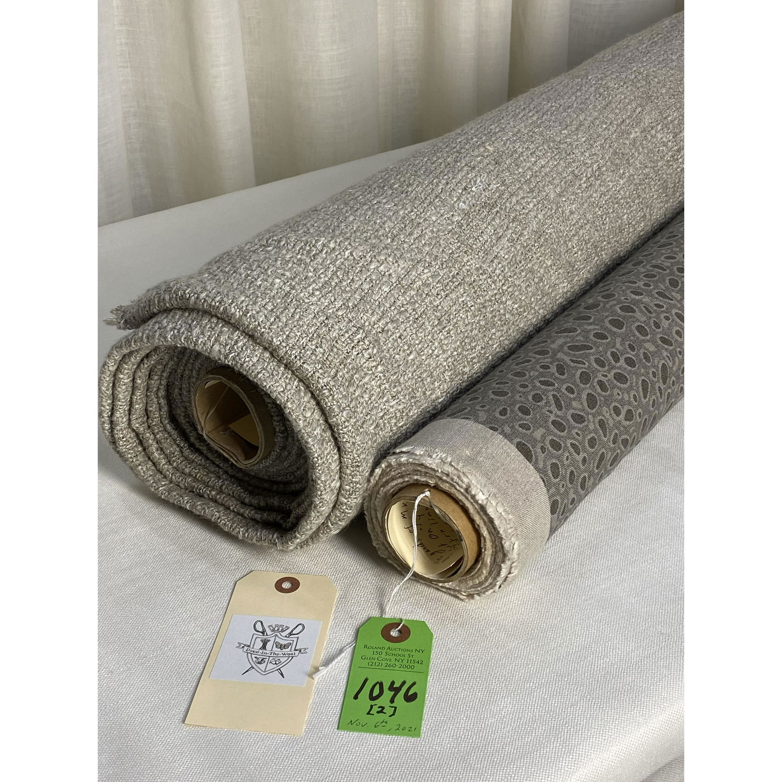 M.K. Linen Print and Wool Blend Fabrics (1 of 6)