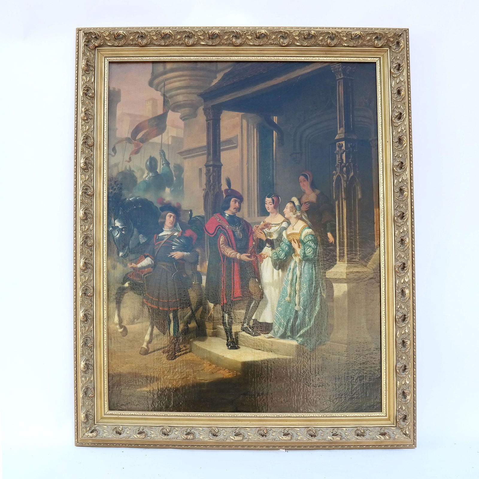 Charles DURUPT: Courtship Scene - Painting (1 of 6)