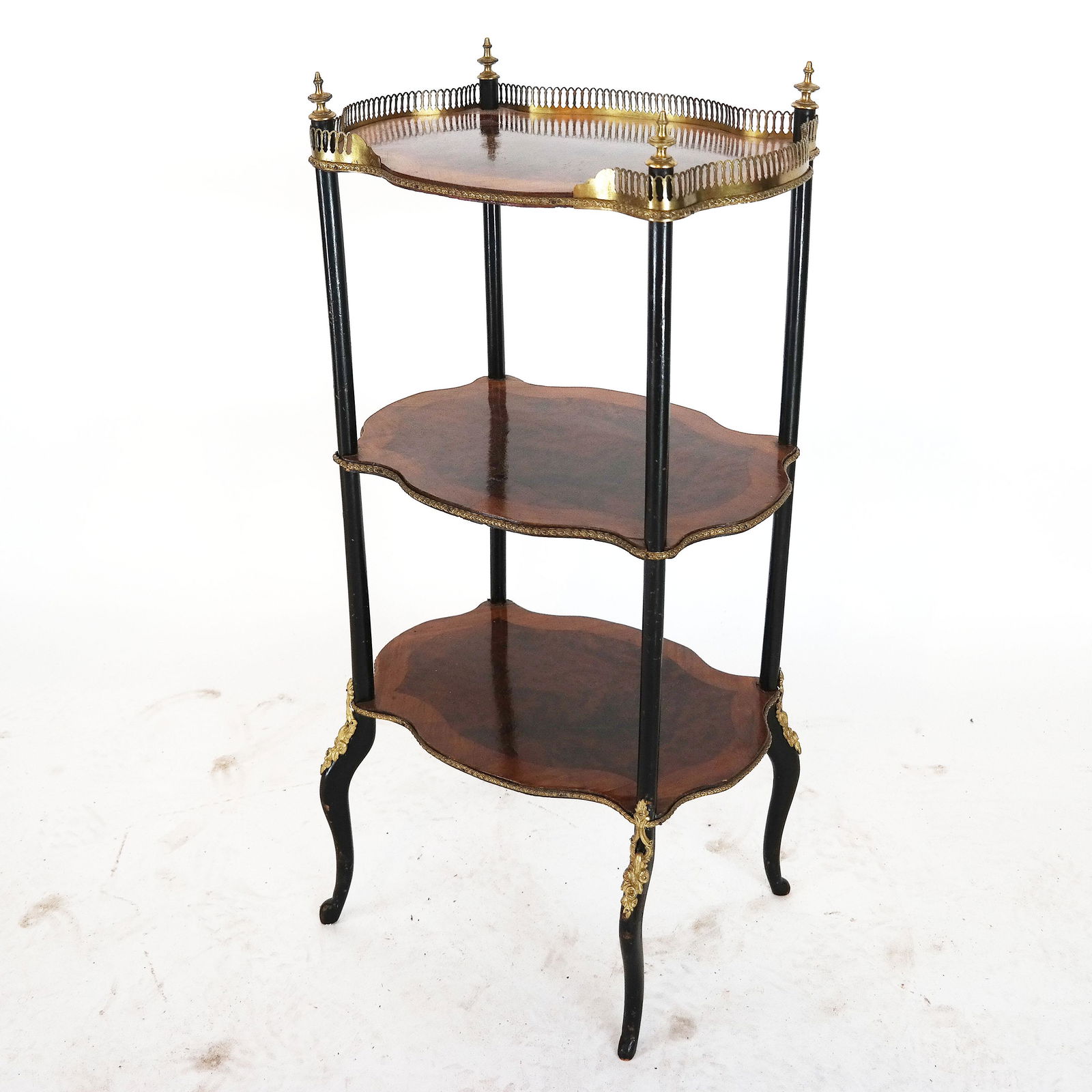 Louis Philippe Bronze-Mounted Three-Tier Stand (1 of 12)