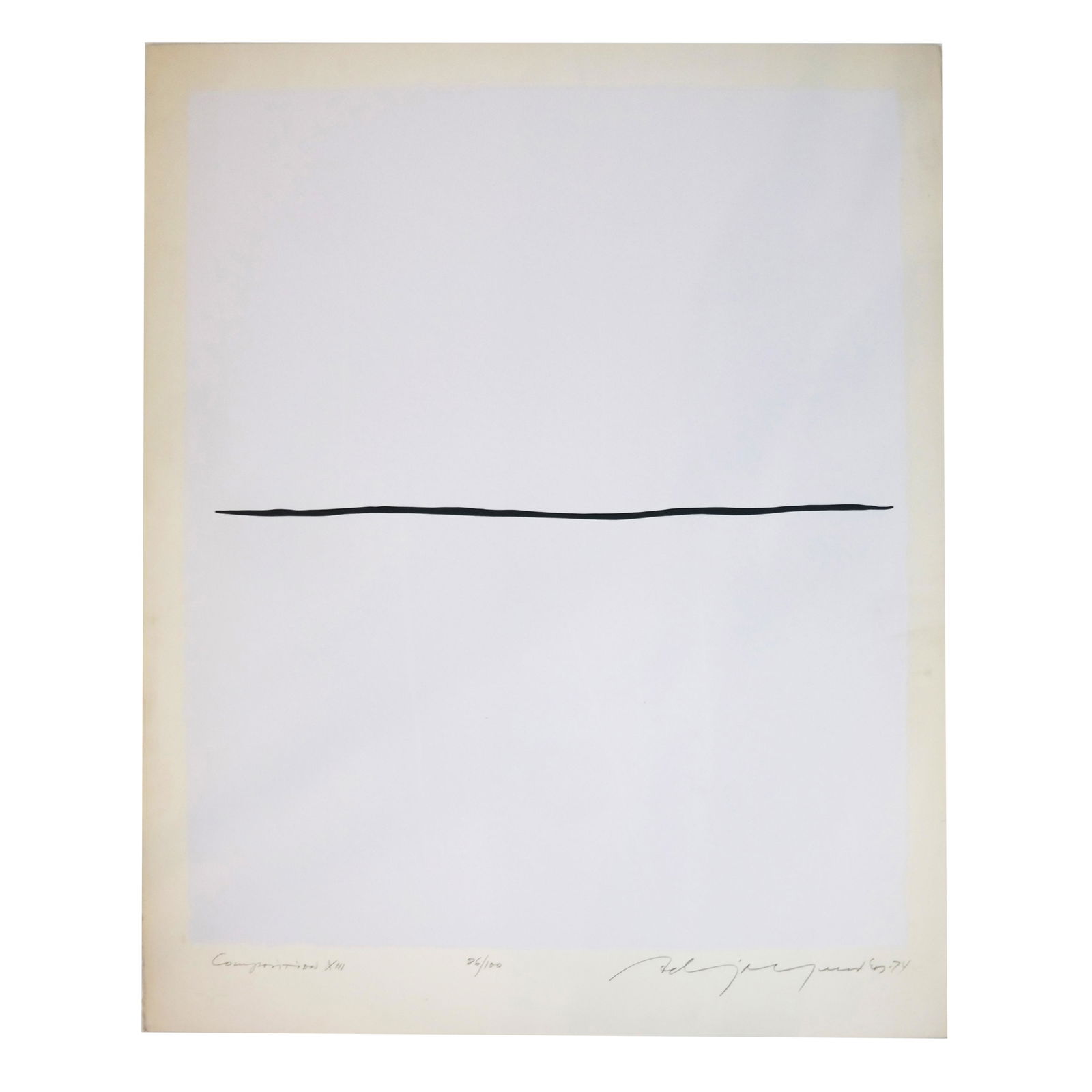 Adja YUNKERS: Line - Lithograph (1 of 8)