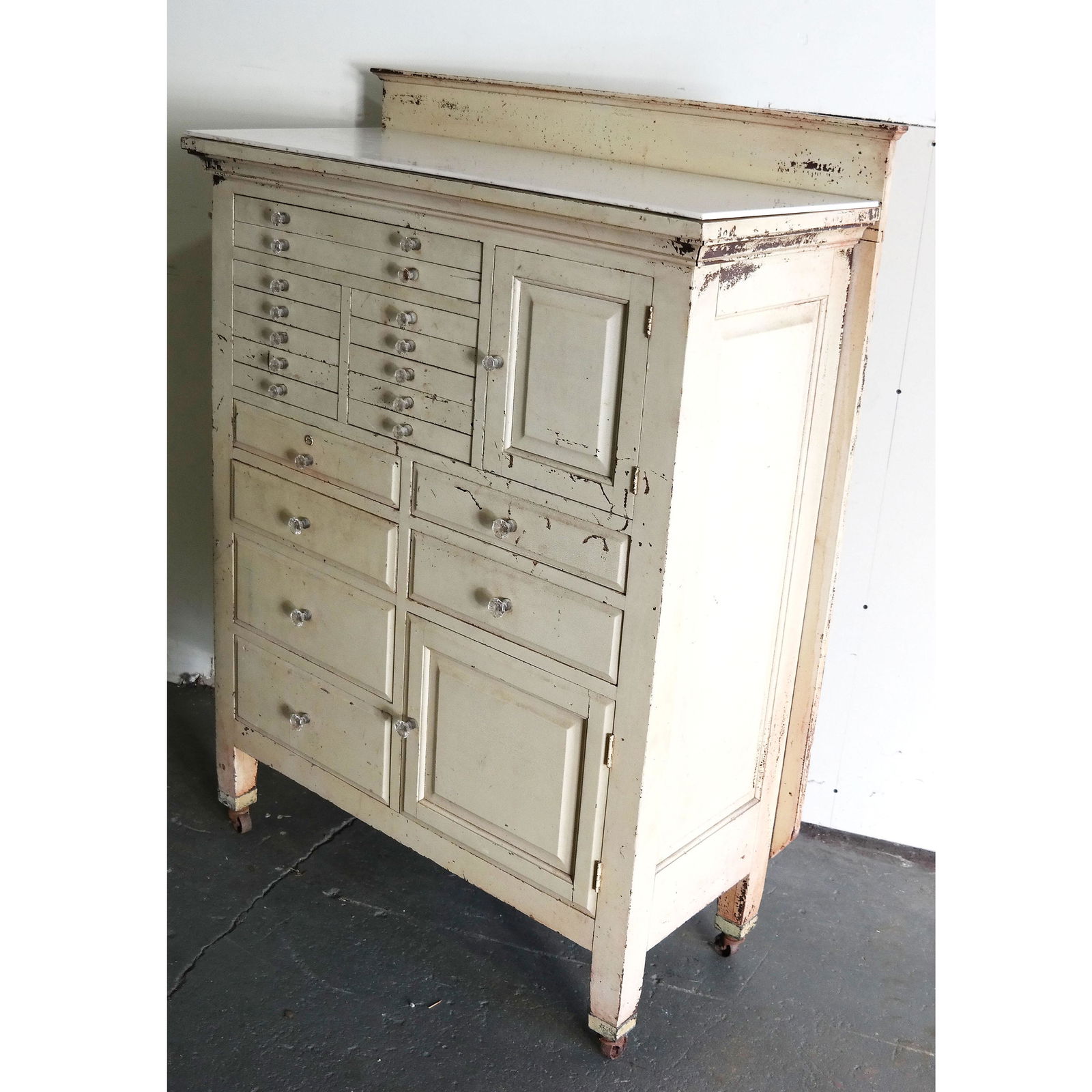 American Painted Vintage Dental Cabinet (1 of 11)