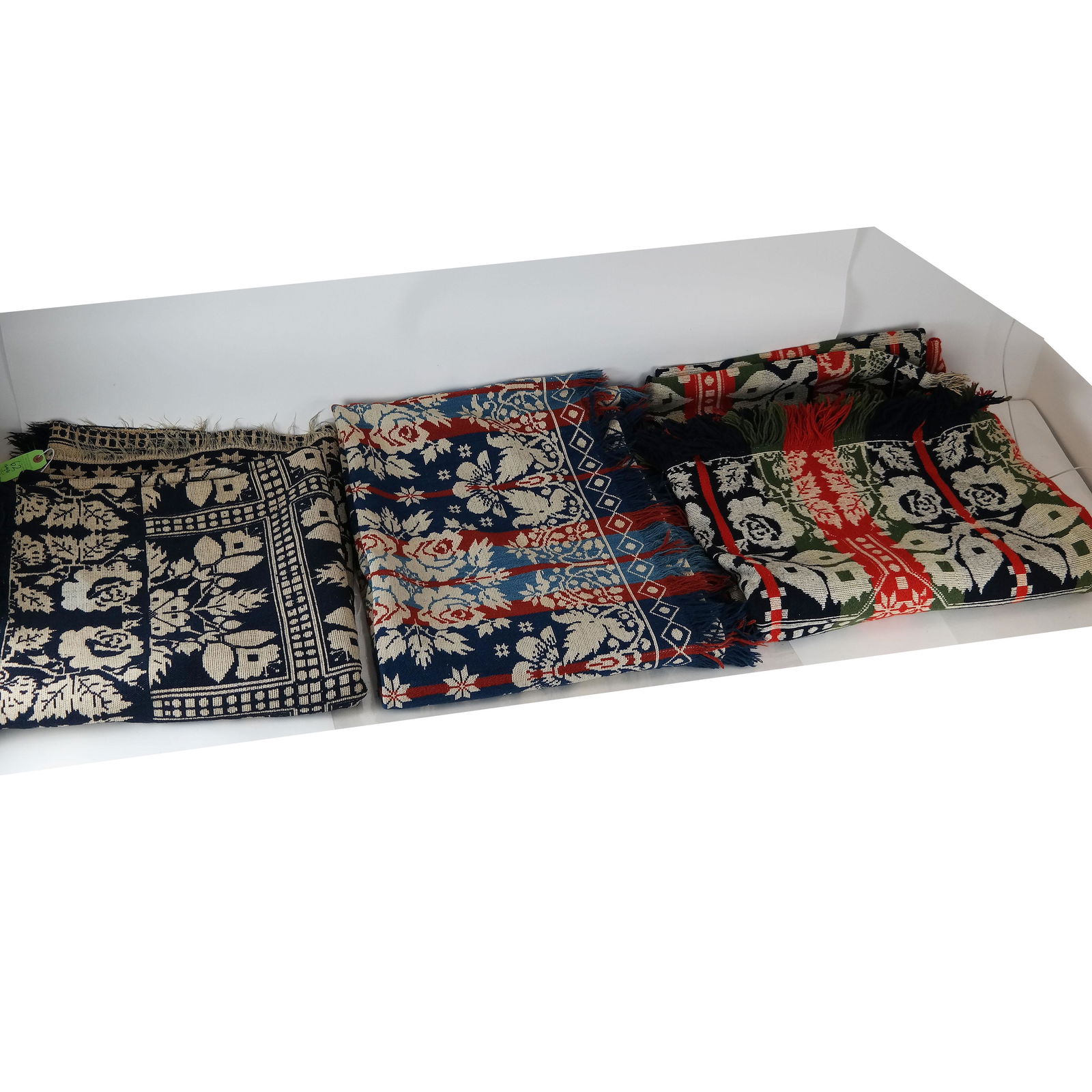 Three Emanuel Ettinger Woven Coverlets (1 of 18)