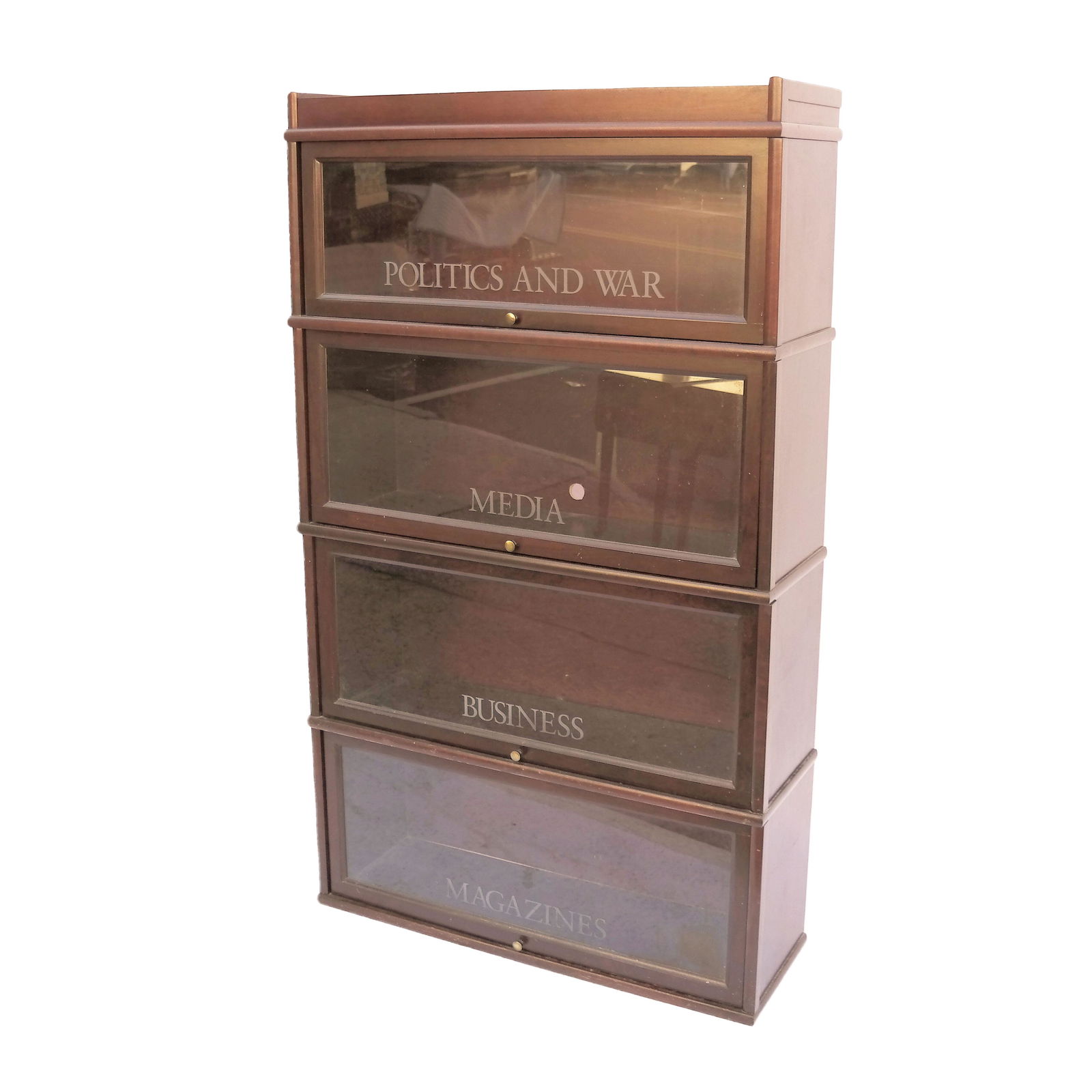 Four-Tier Hale Furn. Barrister's Bookcase (1 of 9)