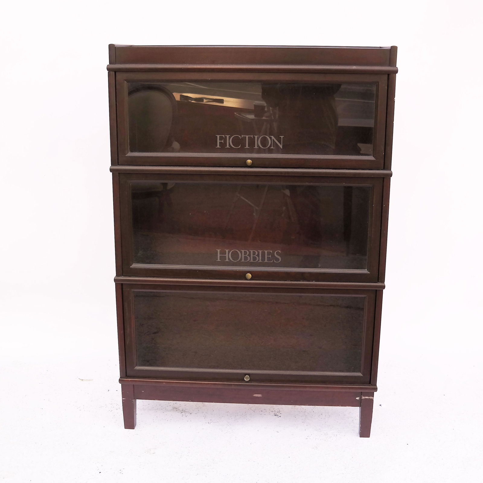 Three-Tier Hale Furn. Barrister's Bookcase (1 of 8)