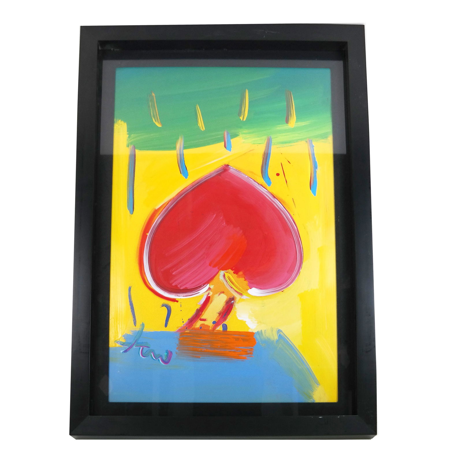 Peter MAX: "Lotta Love"-  Mixed Media on Paper (1 of 9)