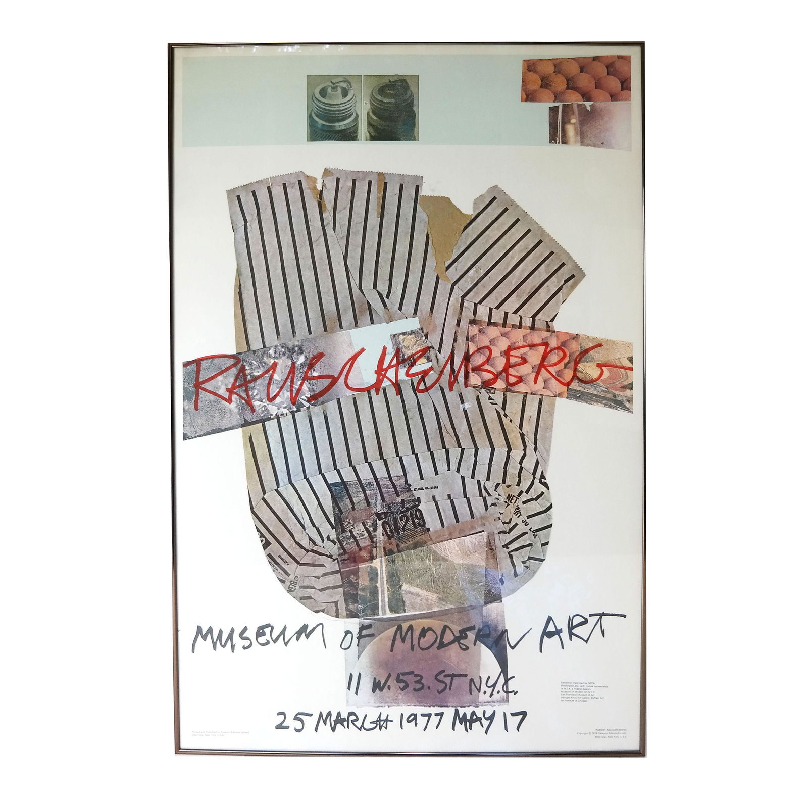 Robert RAUSCHENBERG: MoMA Poster (1 of 8)
