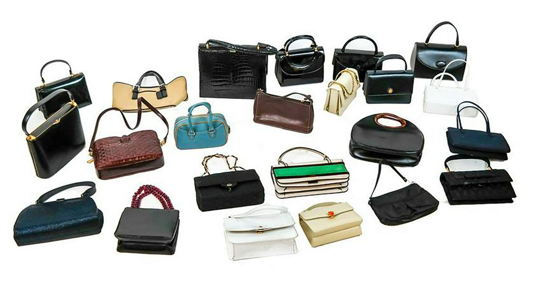 Lot of 23 Assorted Ladies Bags and Purses (1 of 7)