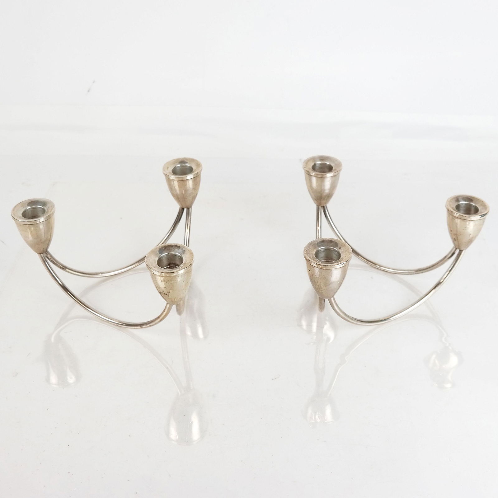 Pair Duchin Sterling Silver Candelabra (1 of 6)