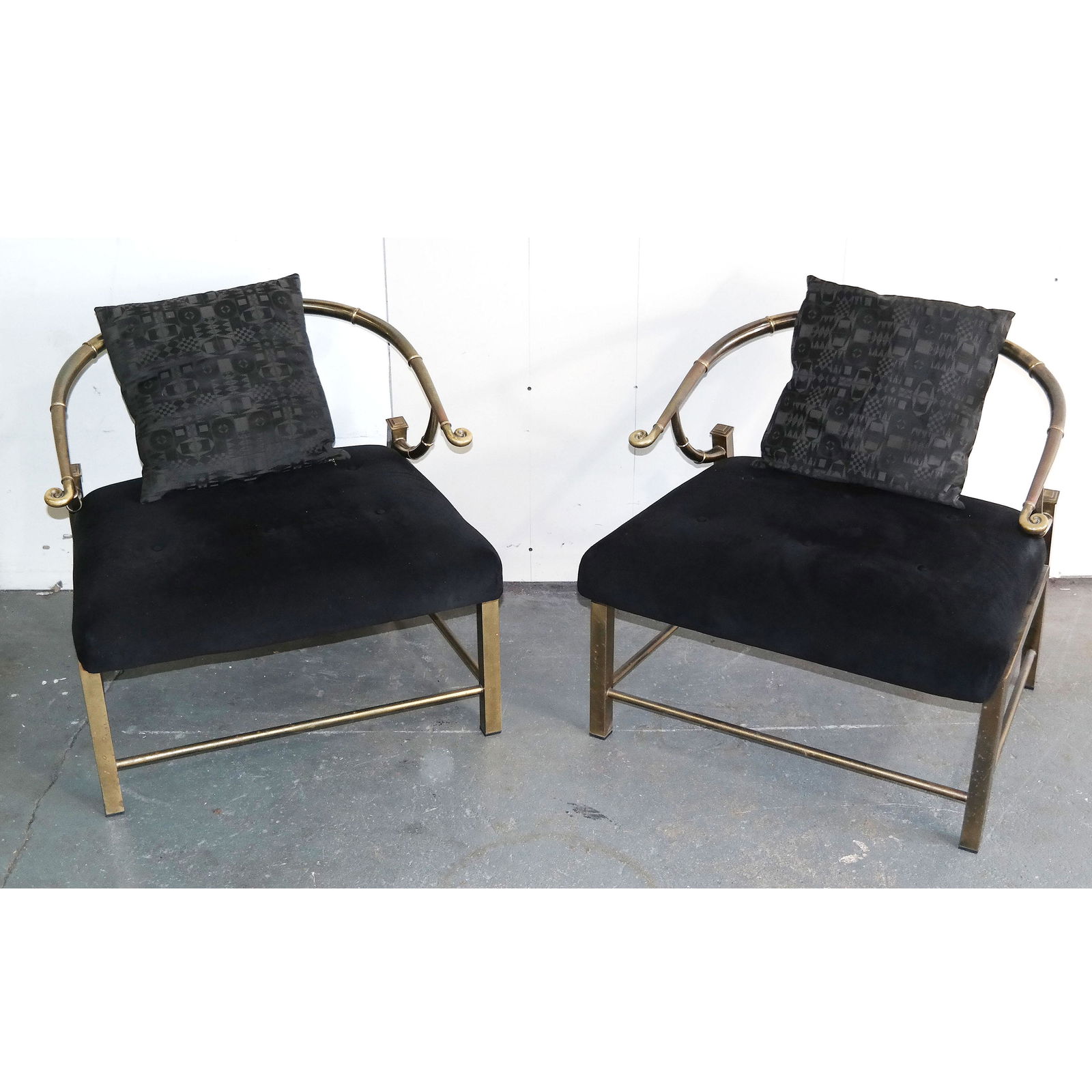 Pair of Charles Pengally Arm Chairs (1 of 8)