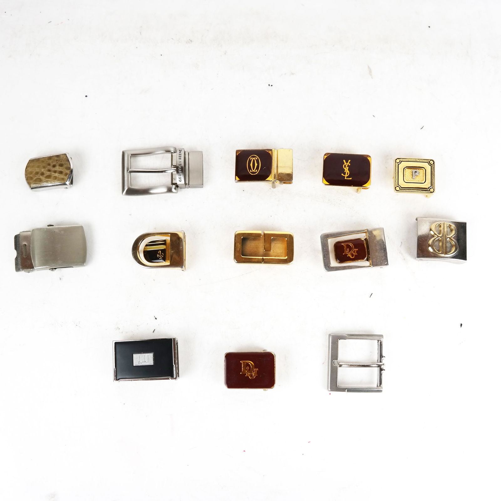 Lot of 13 Mostly Designer Belt Buckles (1 of 6)
