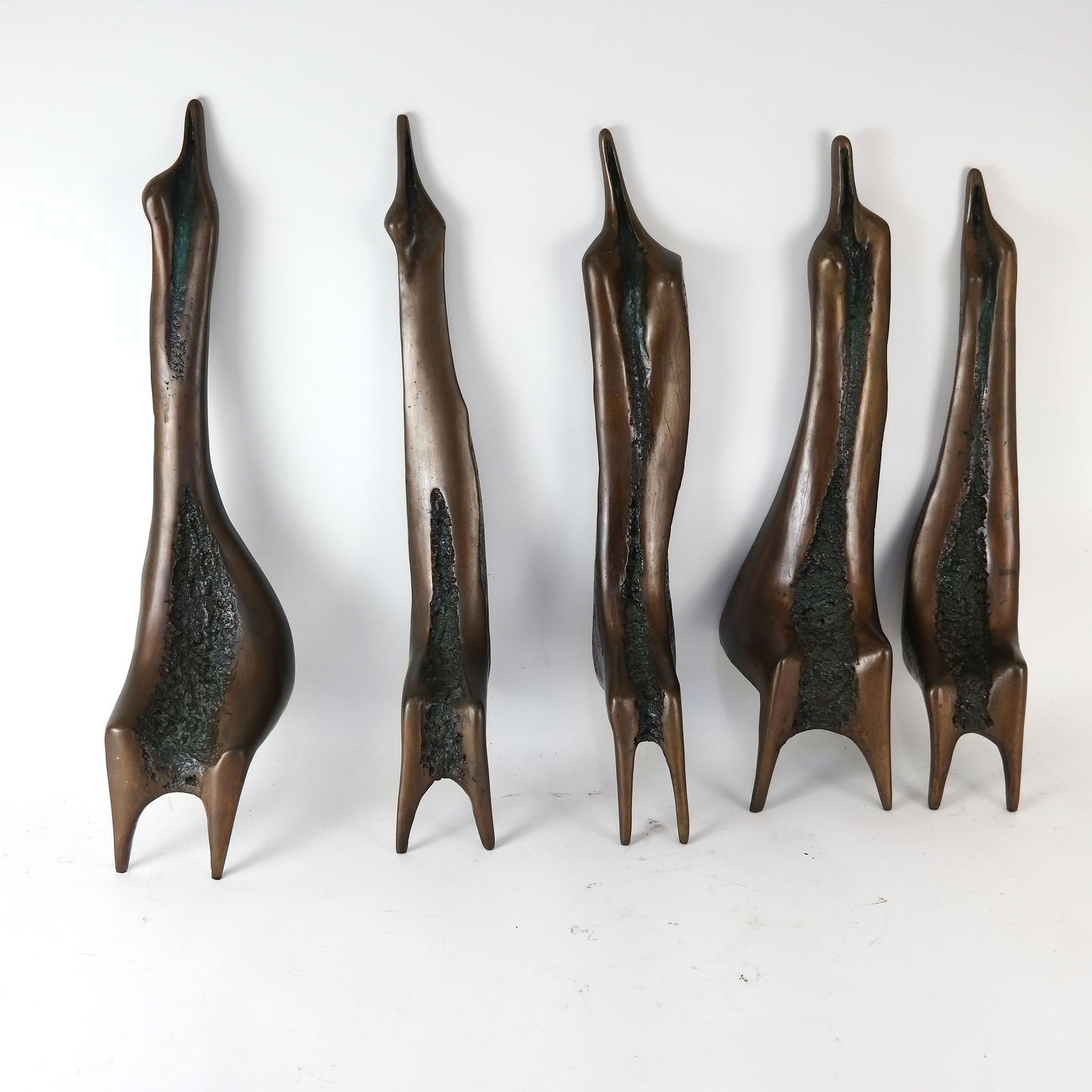 Aharon BEZALEL: Set of 5 Sculptures (1 of 8)