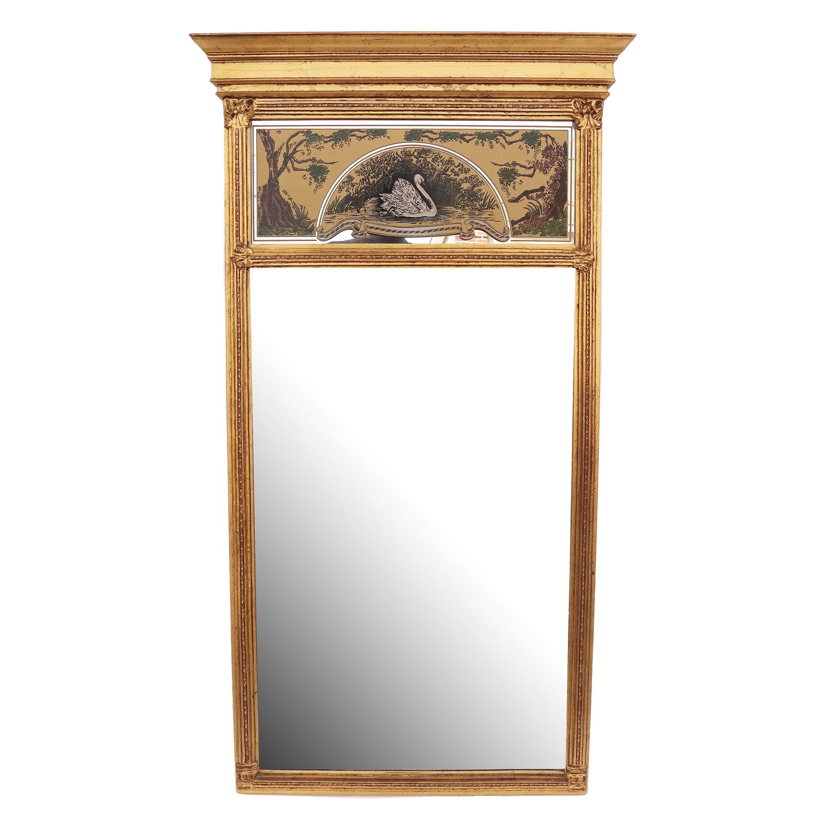 Neoclassical-Style Trumeau Mirror (1 of 5)
