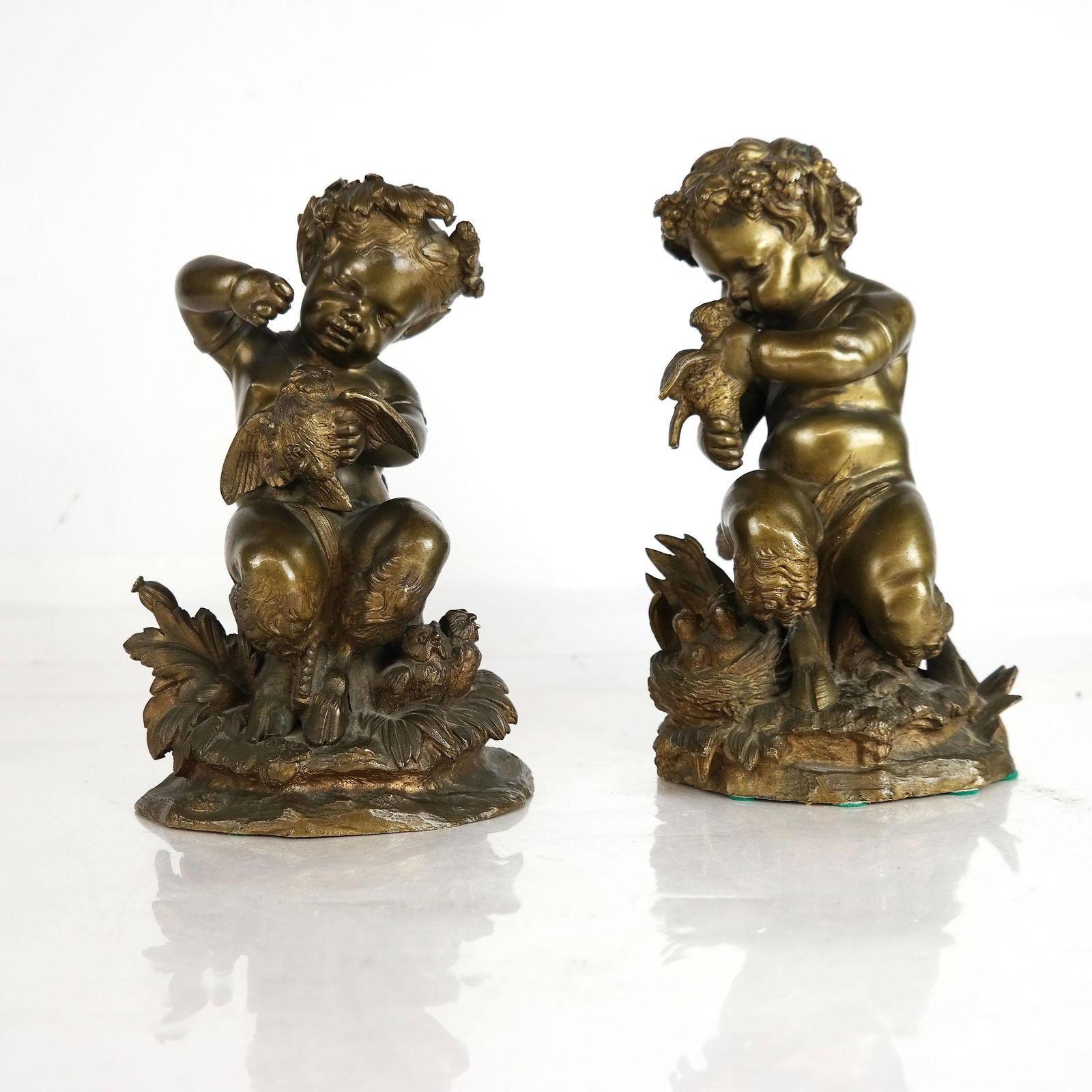 Pair of Bronze Putti, After Clodion (1 of 7)