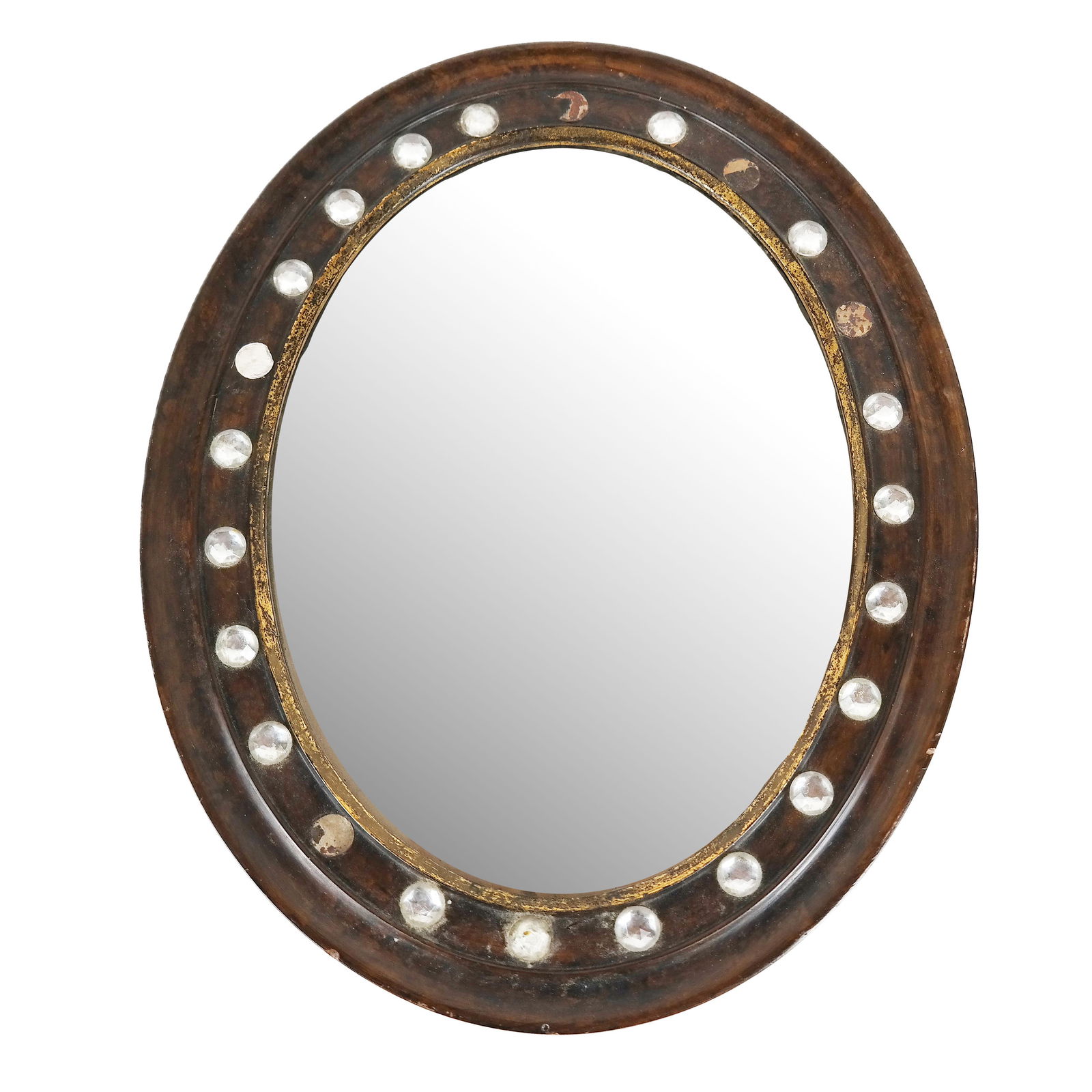 Irish Regency Oval Mirror (1 of 7)