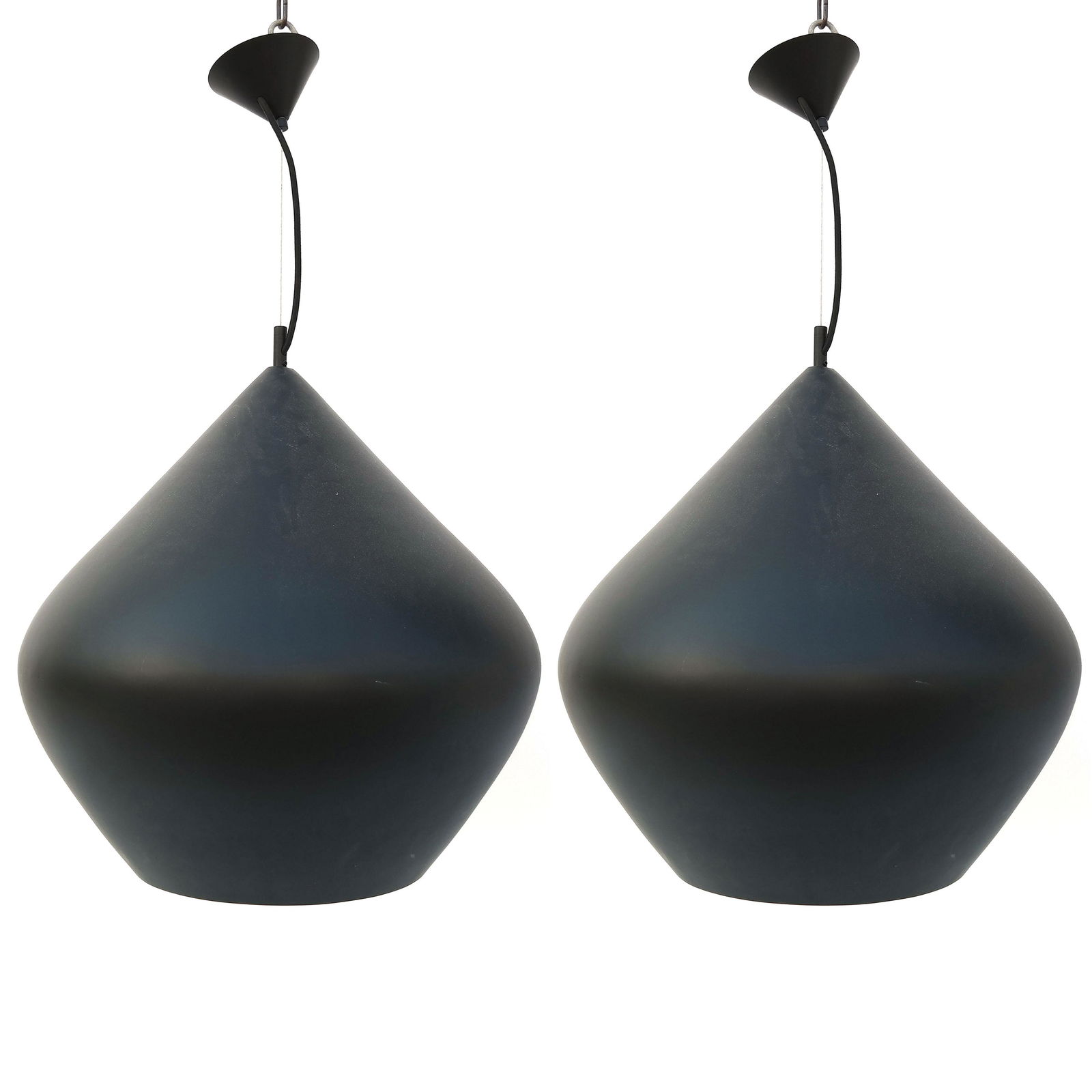 Pair of Tom Dixon "Beat Stout" Modern Pendant Lights (1 of 6)