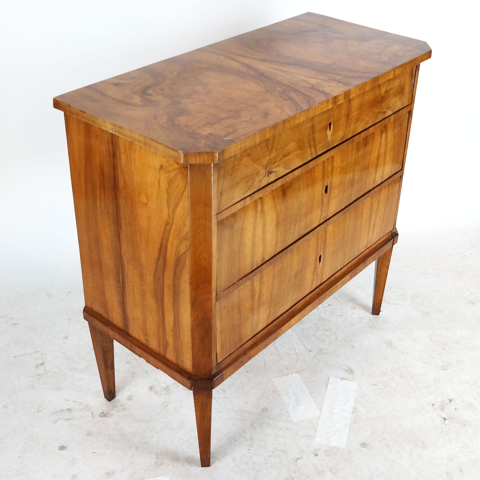 Biedermeier Three-Drawer Commode (1 of 8)
