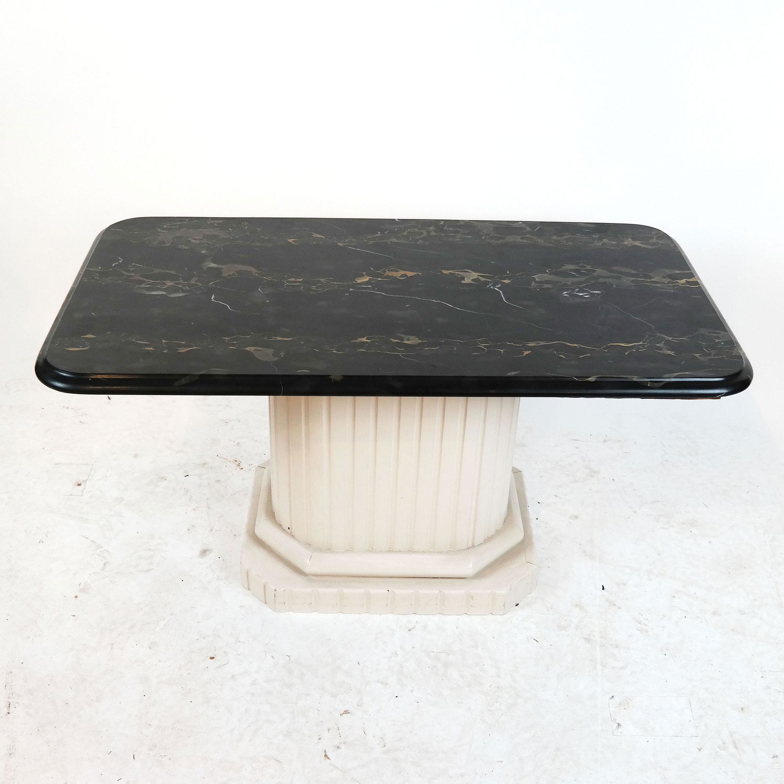 Classical-Style White Marble Top Table (1 of 8)