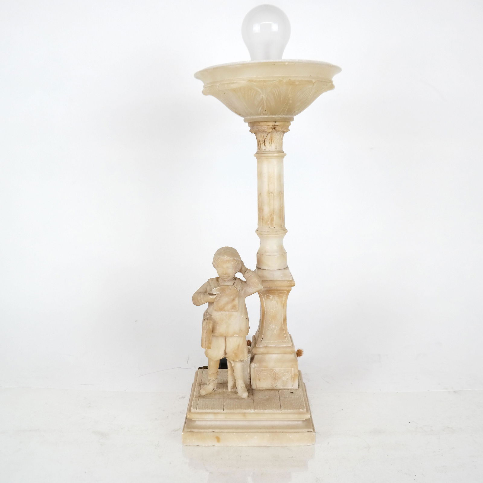 Alabaster Figural Table Lamp (1 of 11)