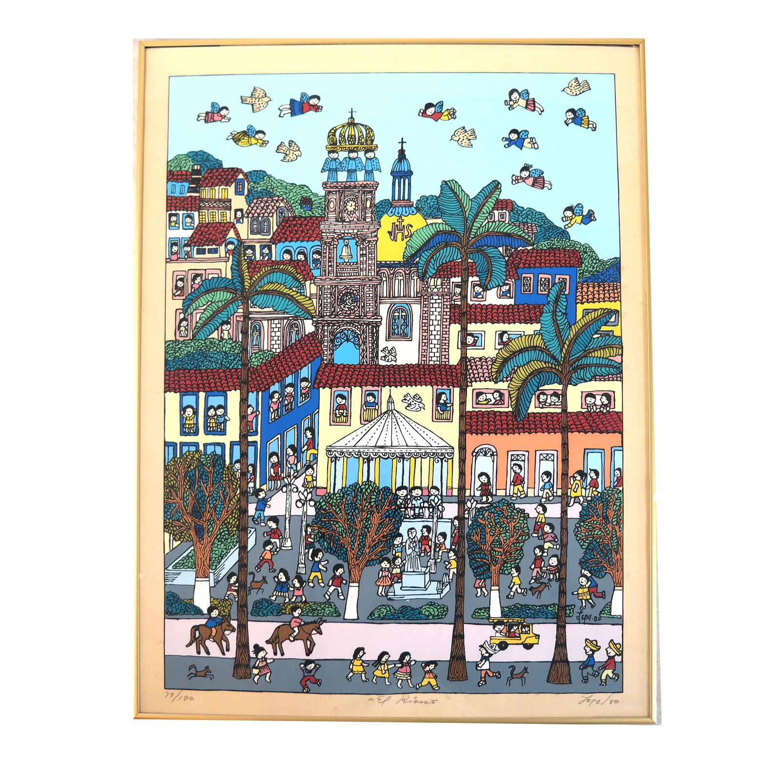 Manuel Lepe MACEDO: El Rosco - Lithograph (1 of 7)