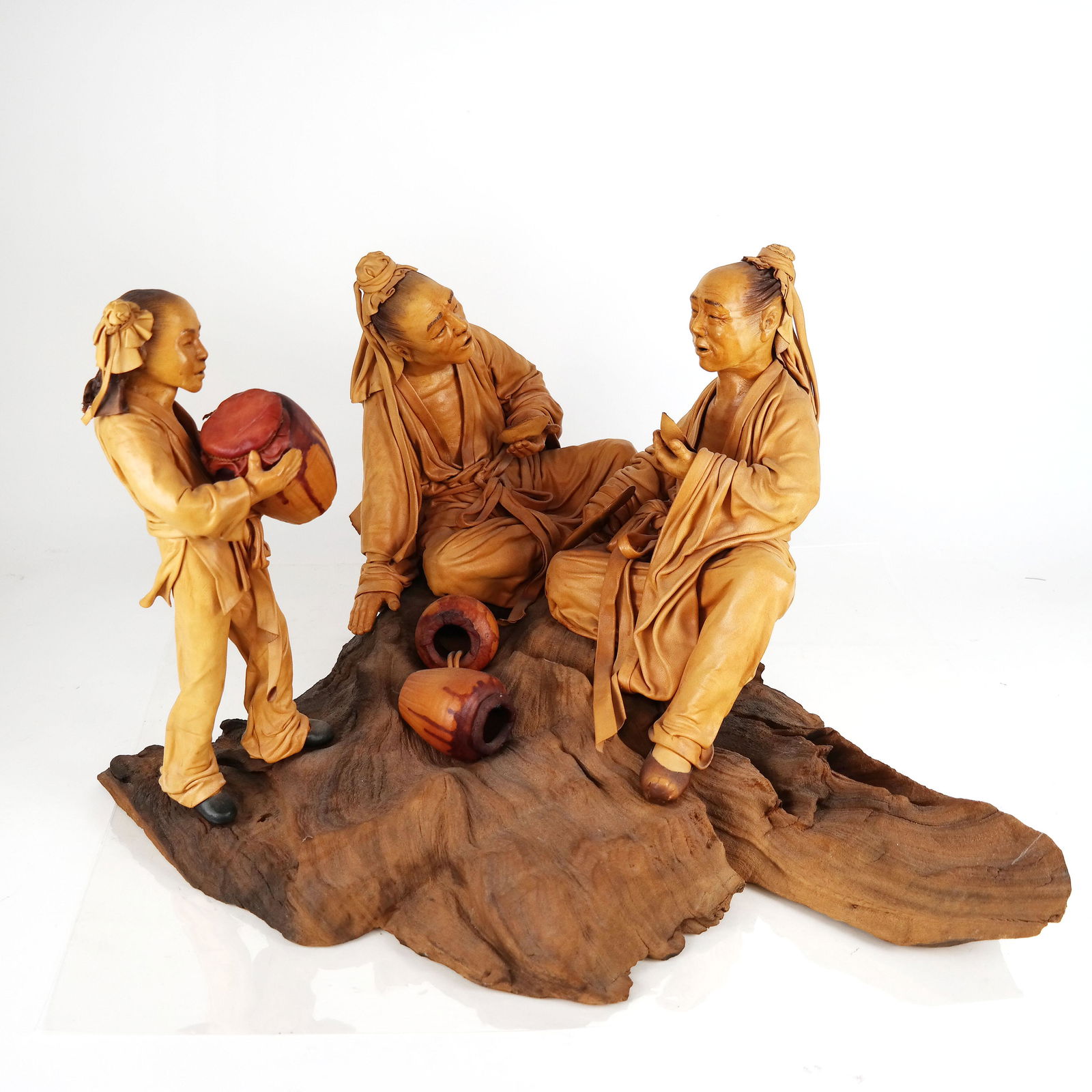 Leather Sculpture of a Family (3) (1 of 6)