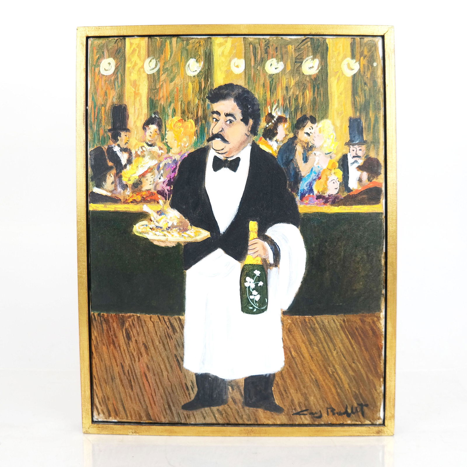 Guy BUFFET: "Poulet..." - Oil Painting (1 of 6)