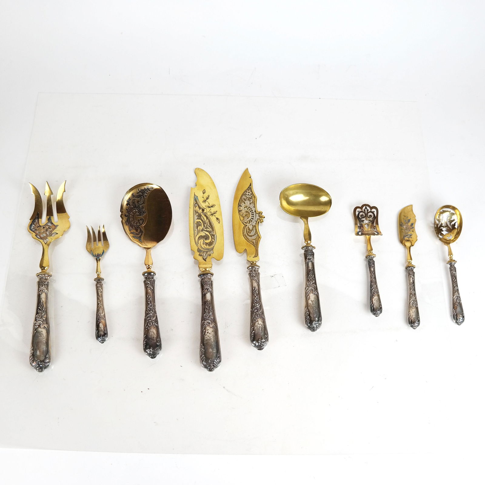 9-Pc. Silver Plate Serving Set (1 of 12)