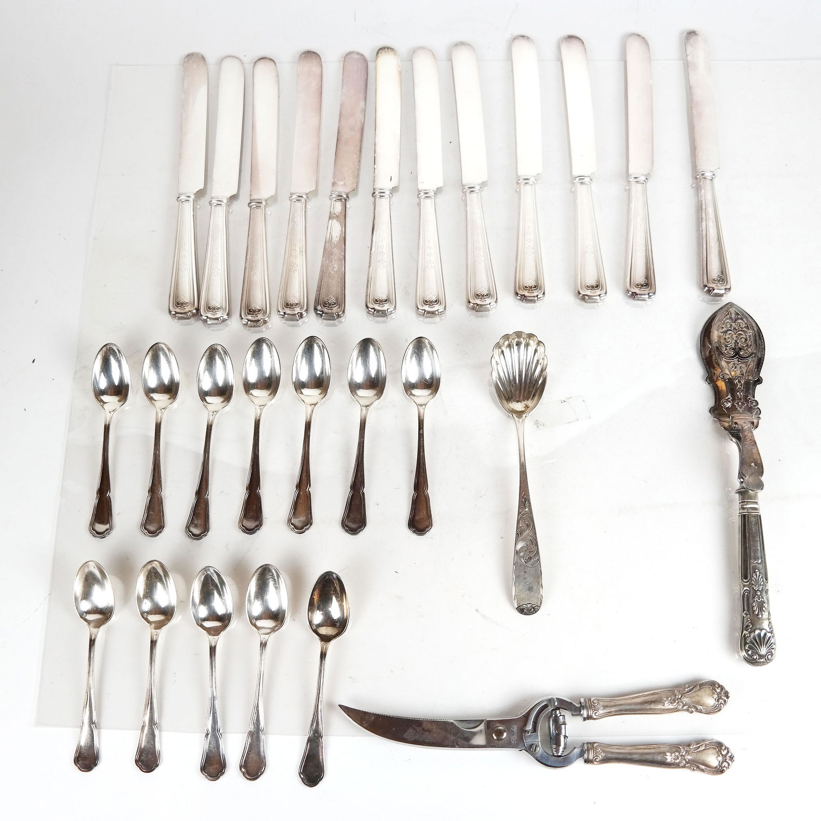 Assorted Silver Plate Flatware (1 of 16)